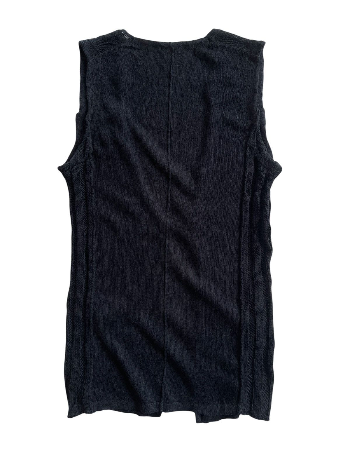 Japanese Brand PPFM Safety Pin Sleeveless If six was Nine Cardigan Size US M / EU 48-50 / 2 - 4 Thumbnail