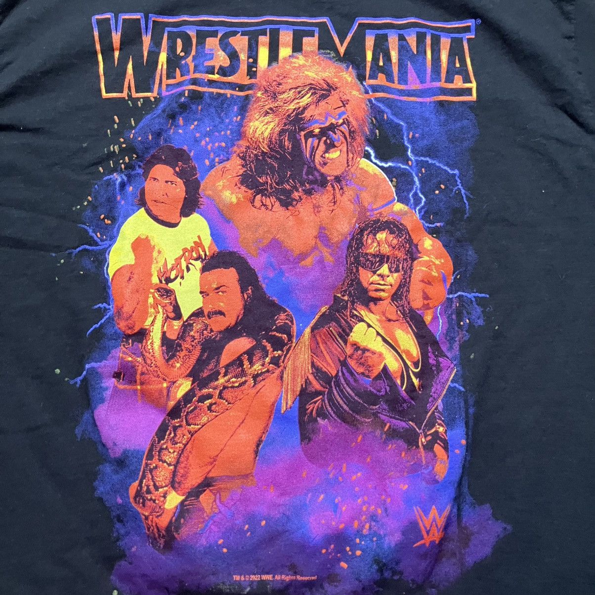 WWE WWE Wrestlemania Wrestling Graphic T Shirt Size US M / EU 48-50 / 2 - 3 Thumbnail