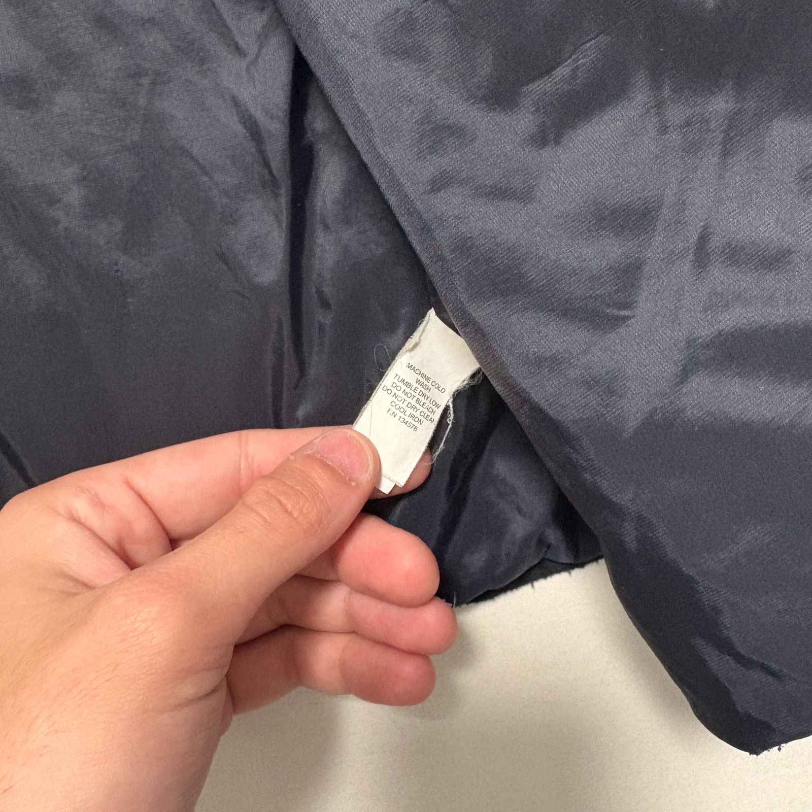 Vineyard Vines Zip Up Quilted Puffer Jacket Black XS
