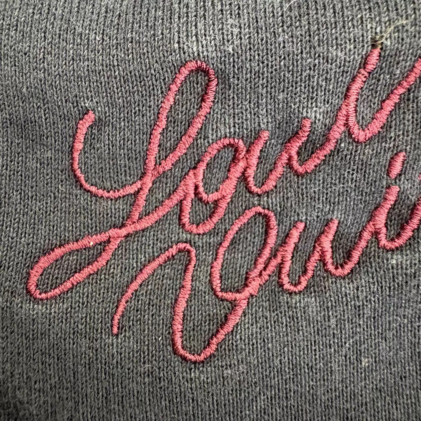 Louis Vuitton LV SS25 Blue Ribbon Embroidery Logo Crew Sweat M Size US M / EU 48-50 / 2 - 7 Thumbnail