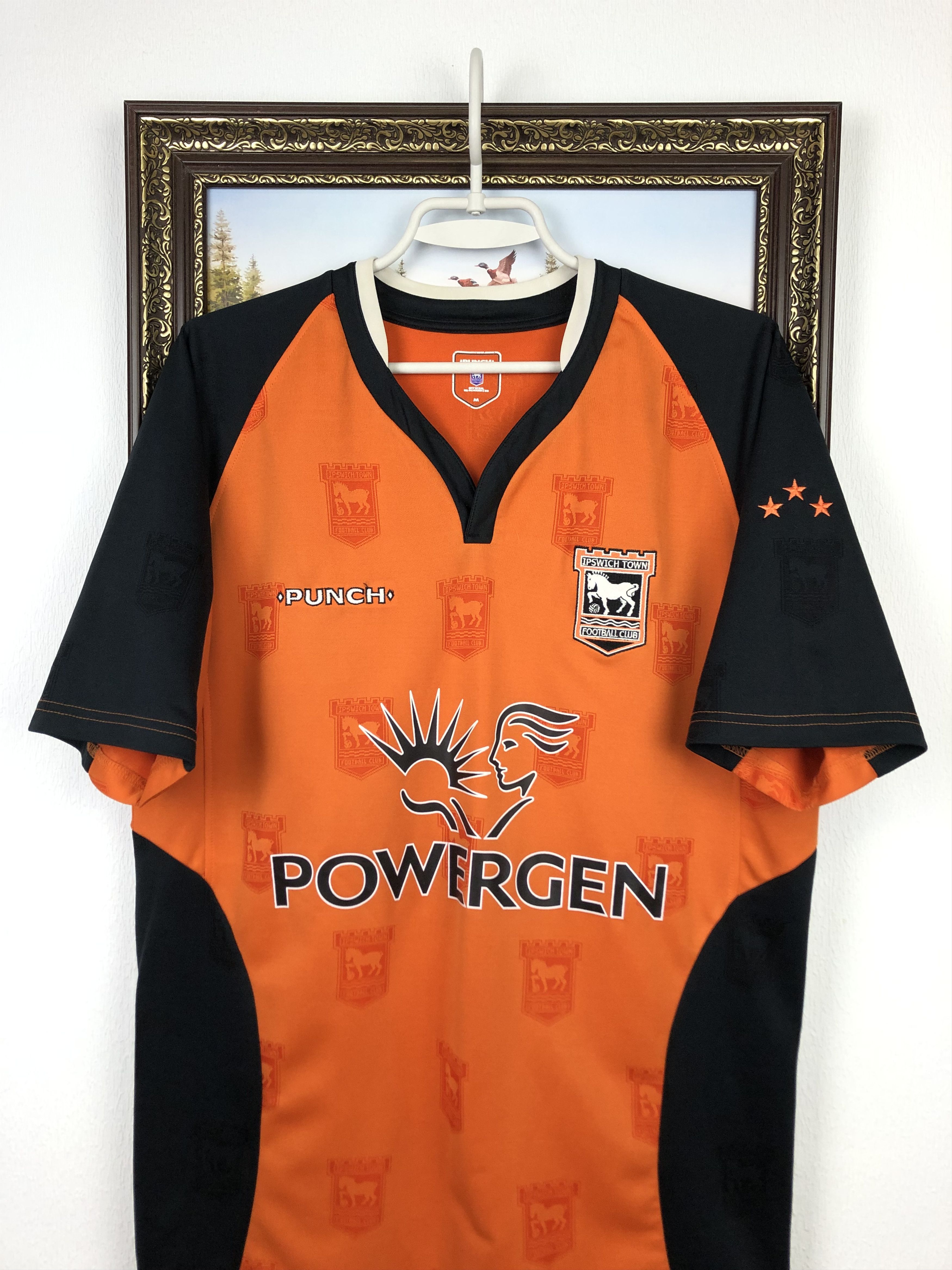 Vintage Ipswich Town Away football shirt 2004 Soccer Punch Jersey Size US M / EU 48-50 / 2 - 2 Thumbnail
