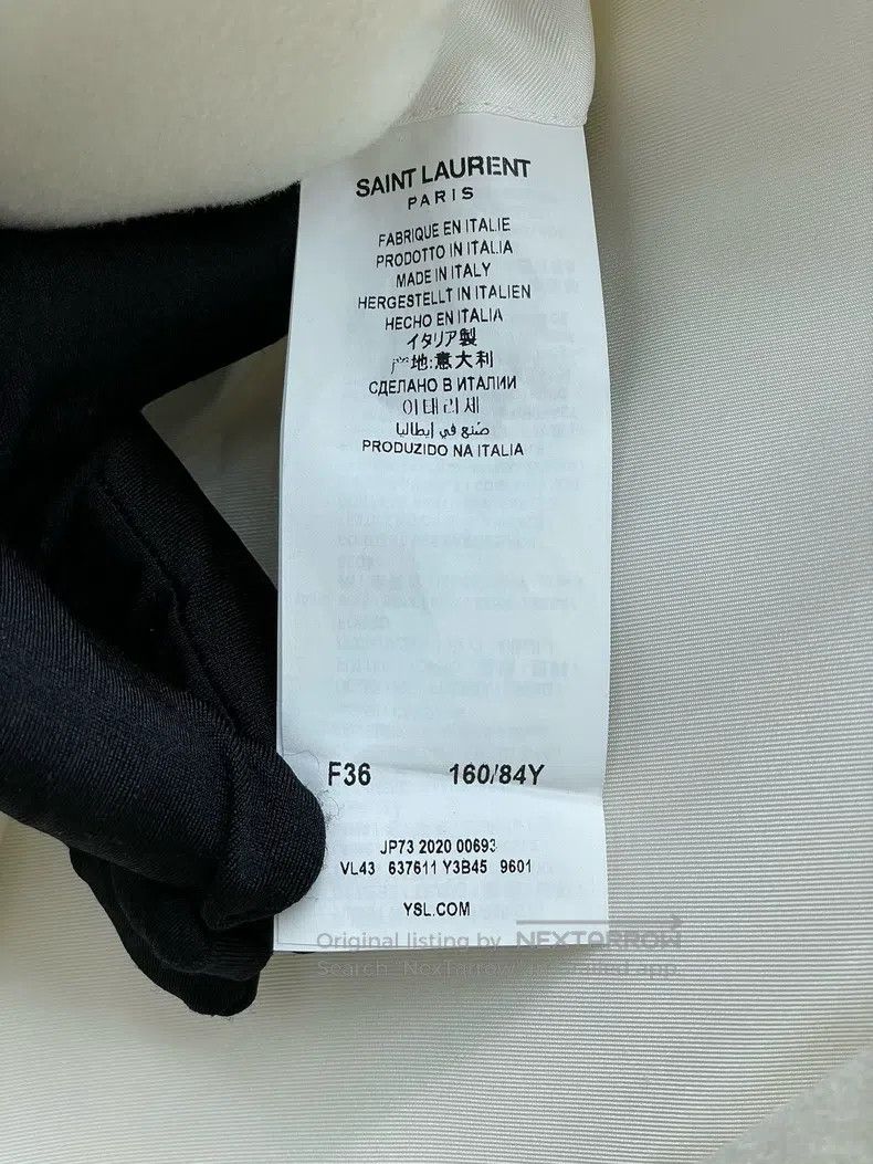 Saint Laurent Paris Saint Laurent Paris size 36 blazer Size M / US 6-8 / IT 42-44 - 8 Thumbnail