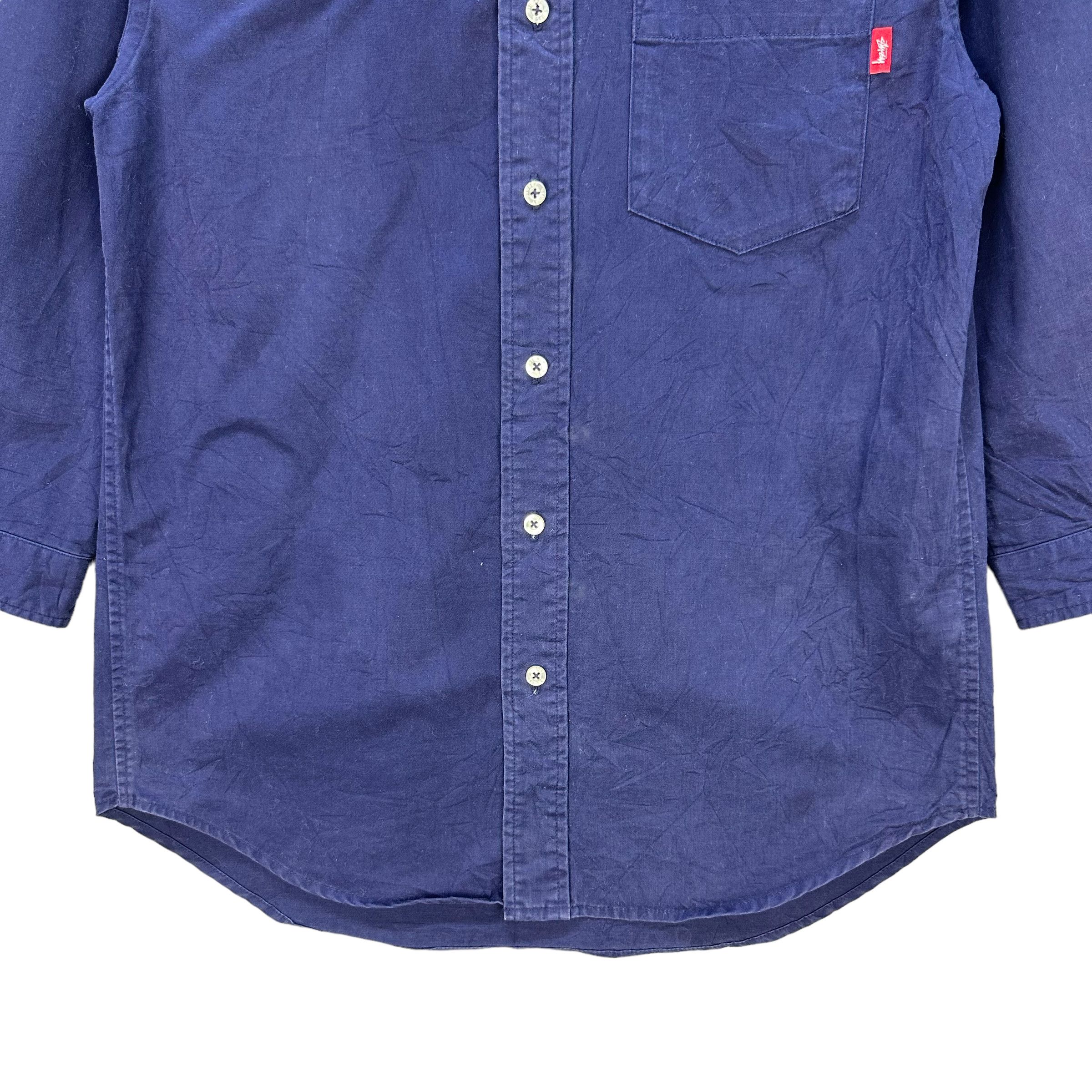 Stussy STUSSY 3 QUARTER SLEEVE BUTTON UPS SHIRT #7713-166 Size US M / EU 48-50 / 2 - 4 Thumbnail