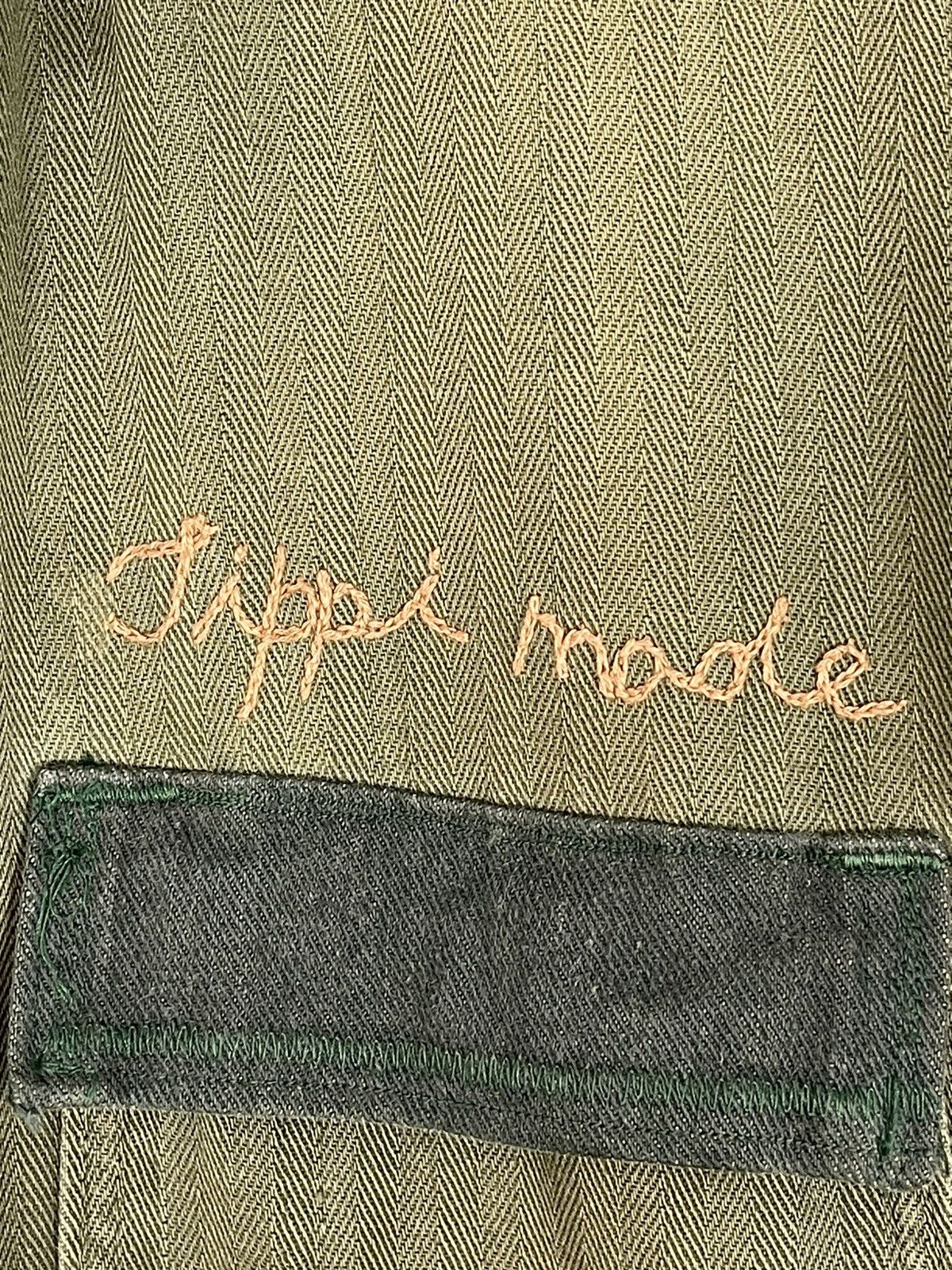 Japanese Brand Sledge's x Tippirag Made reconstructed HBT military jacket. Size US L / EU 52-54 / 3 - 9 Thumbnail