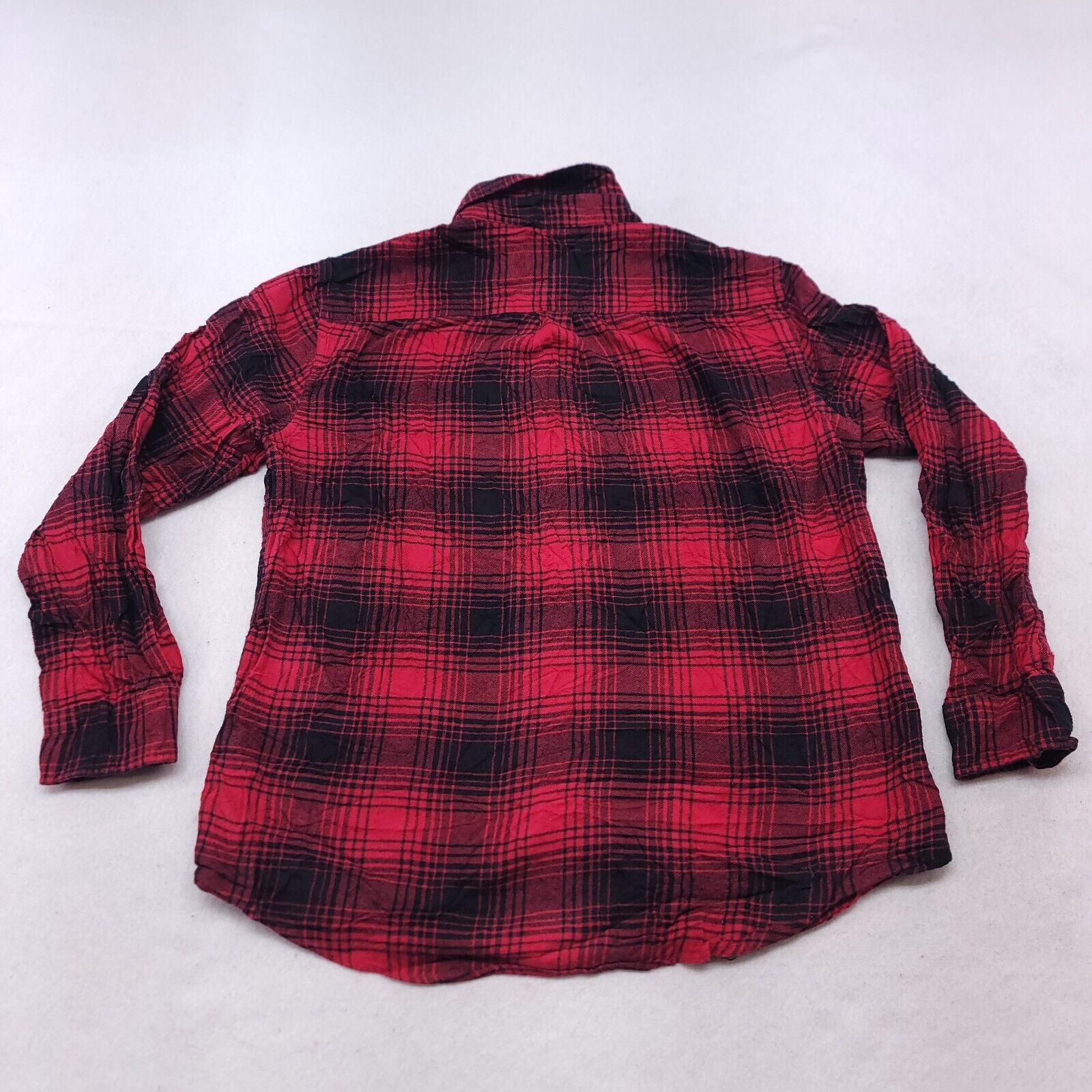Croft & Barrow Croft & Barrow Tartan Flannel Shirt Mens Size L Red Black Size US L / EU 52-54 / 3 - 10 Thumbnail