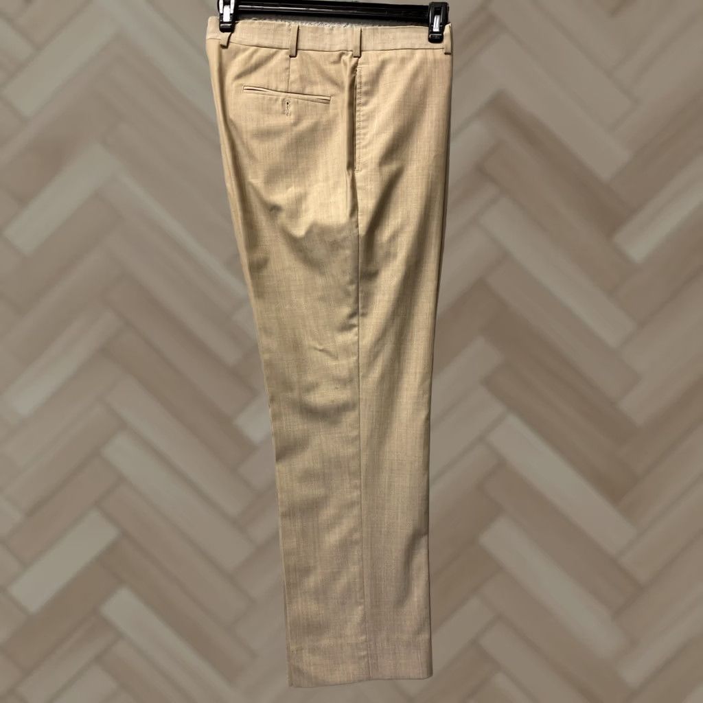 Brooks Brothers Brooks Brothers Dress Pants Mens 36x30 Sand Wool / 0903 Pants Regular Sand Mens 36x30 Dress Pants Brooks Brothers Men's Wool Sand 90s? Size US 36 / EU 52 - 1 Thumbnail