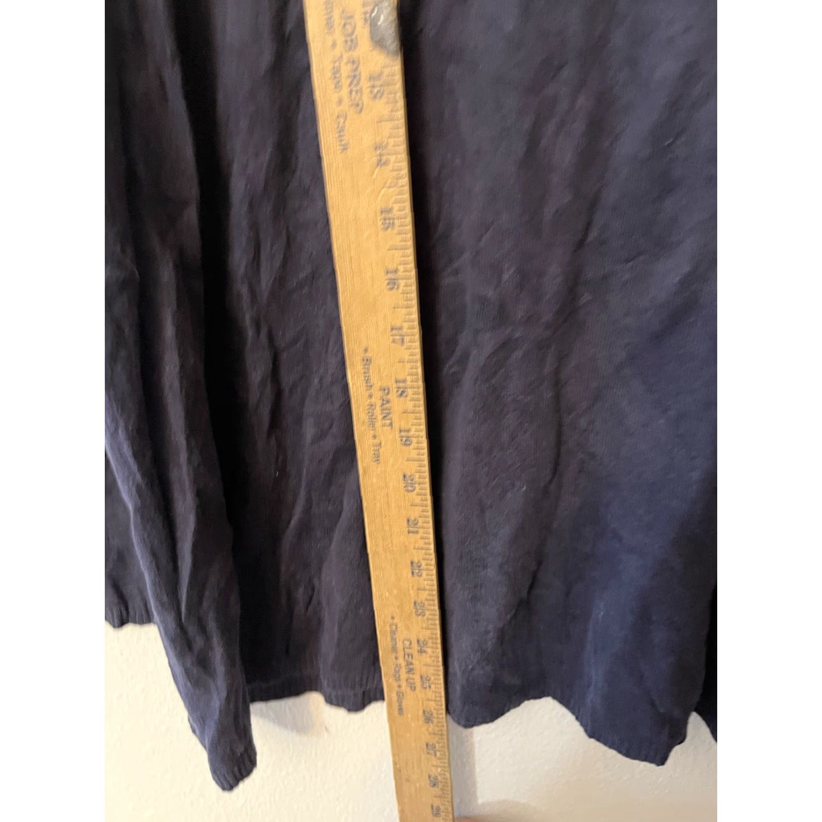 Zara Zara Womens Sweater Adult Medium Navy Raglan Sleeve Knit Round Neck Pullover Size M / US 6-8 / IT 42-44 - 4 Thumbnail
