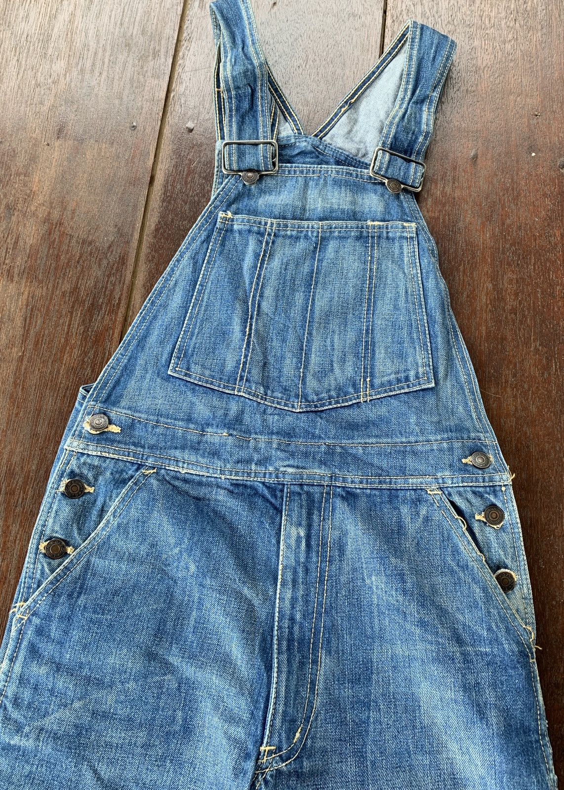 Edwin Vintage Edwin scovill MT2 1029 - 00 denim carpenter overalls Size US 30 / EU 46 - 5 Thumbnail