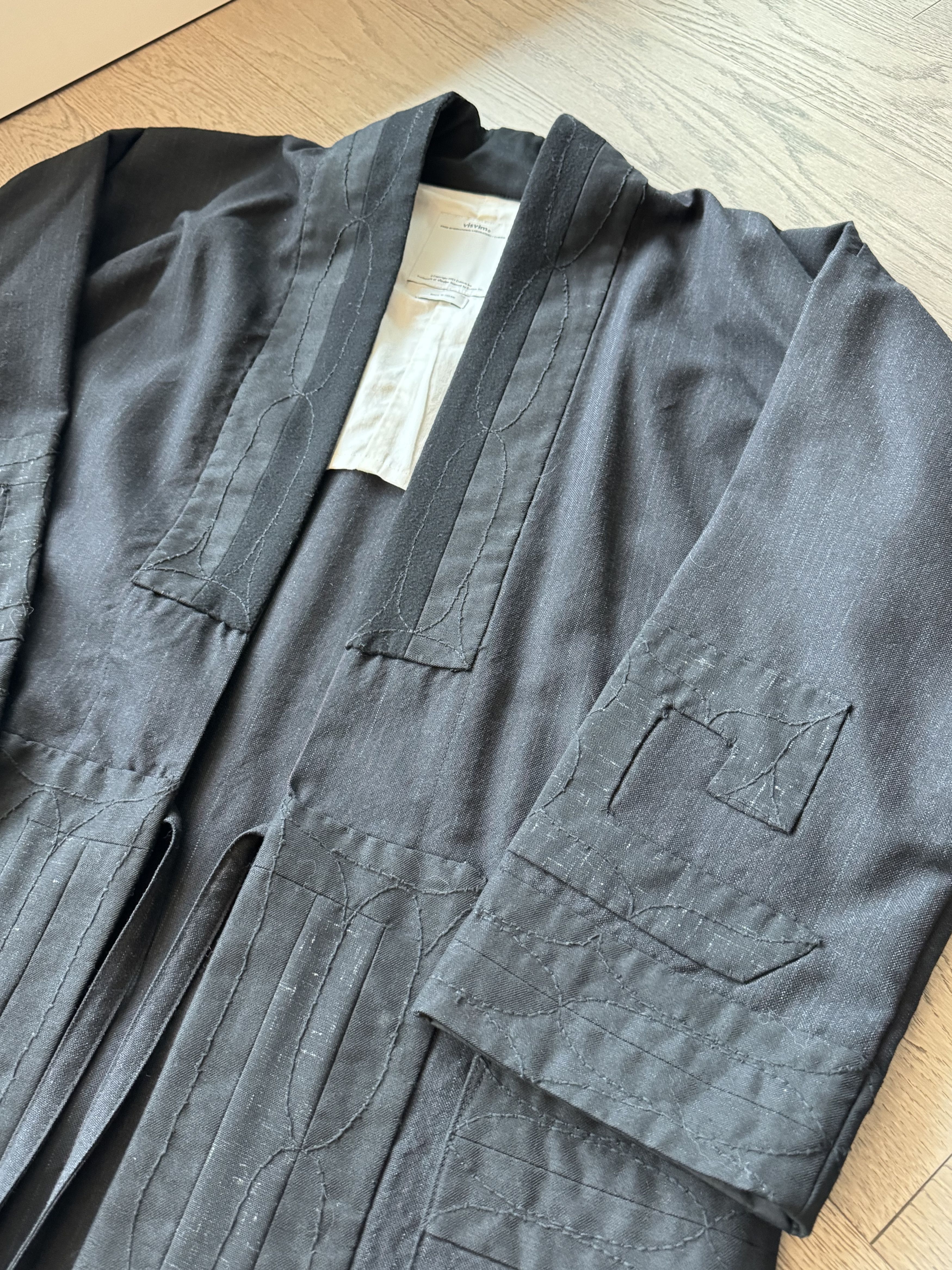 Visvim VISVIM RUUNPE COAT PINSTRIPE Size US S / EU 44-46 / 1 - 2 Thumbnail