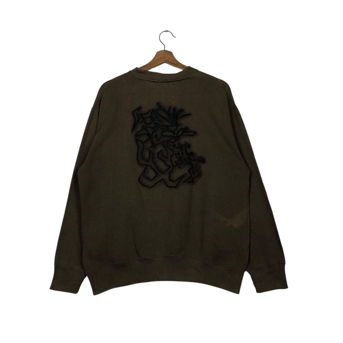 Hysteric Glamour Vintage Sweatshirt Pull Over Easy Rise Big Logo Punk Design Size US L / EU 52-54 / 3 - 9 Thumbnail