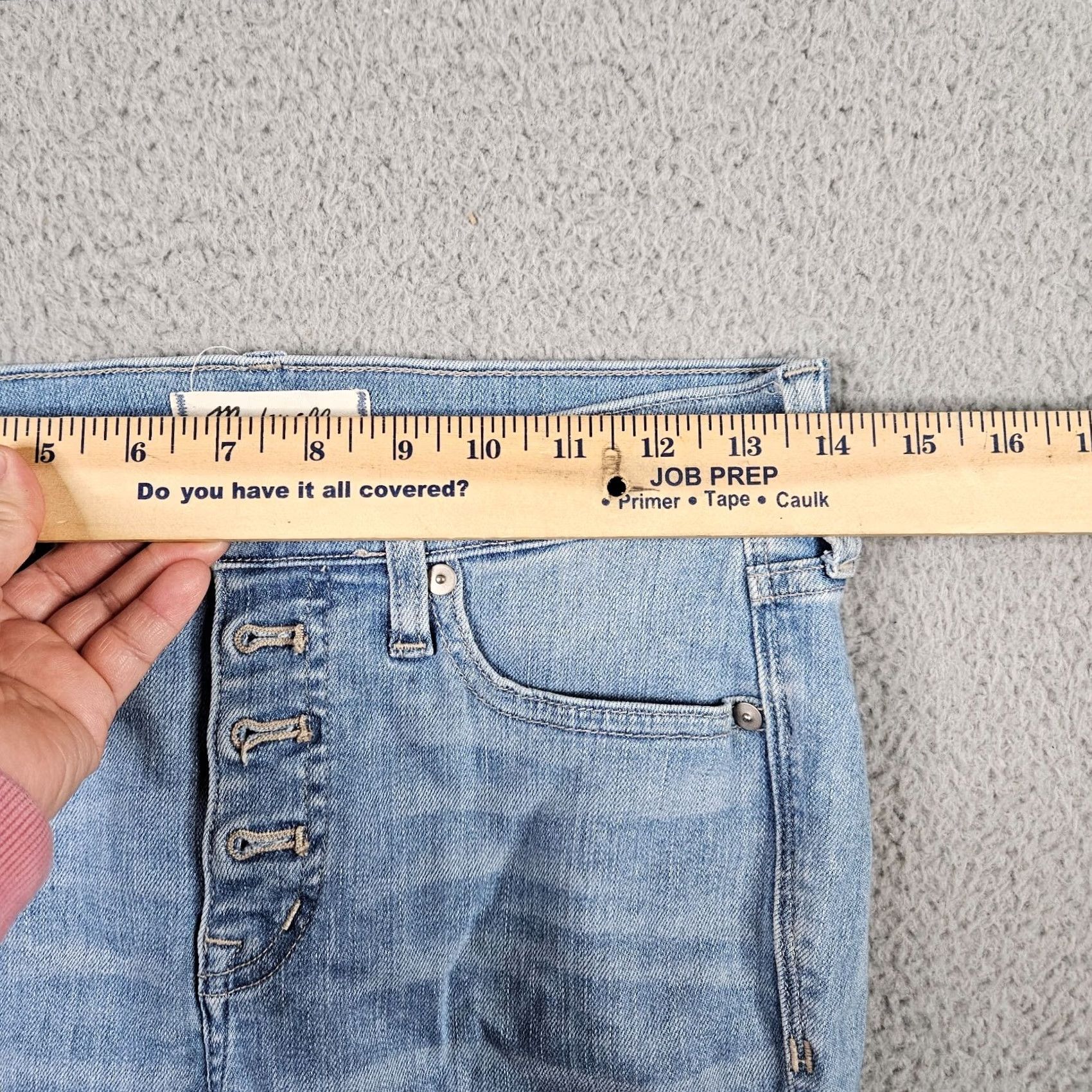 Madewell Madewell Jeans Five pockets Denim 9” High-Rise Skinny Crop Blue Size 26 Womens Regular Size 26" / US 2 / IT 38 - 5 Thumbnail
