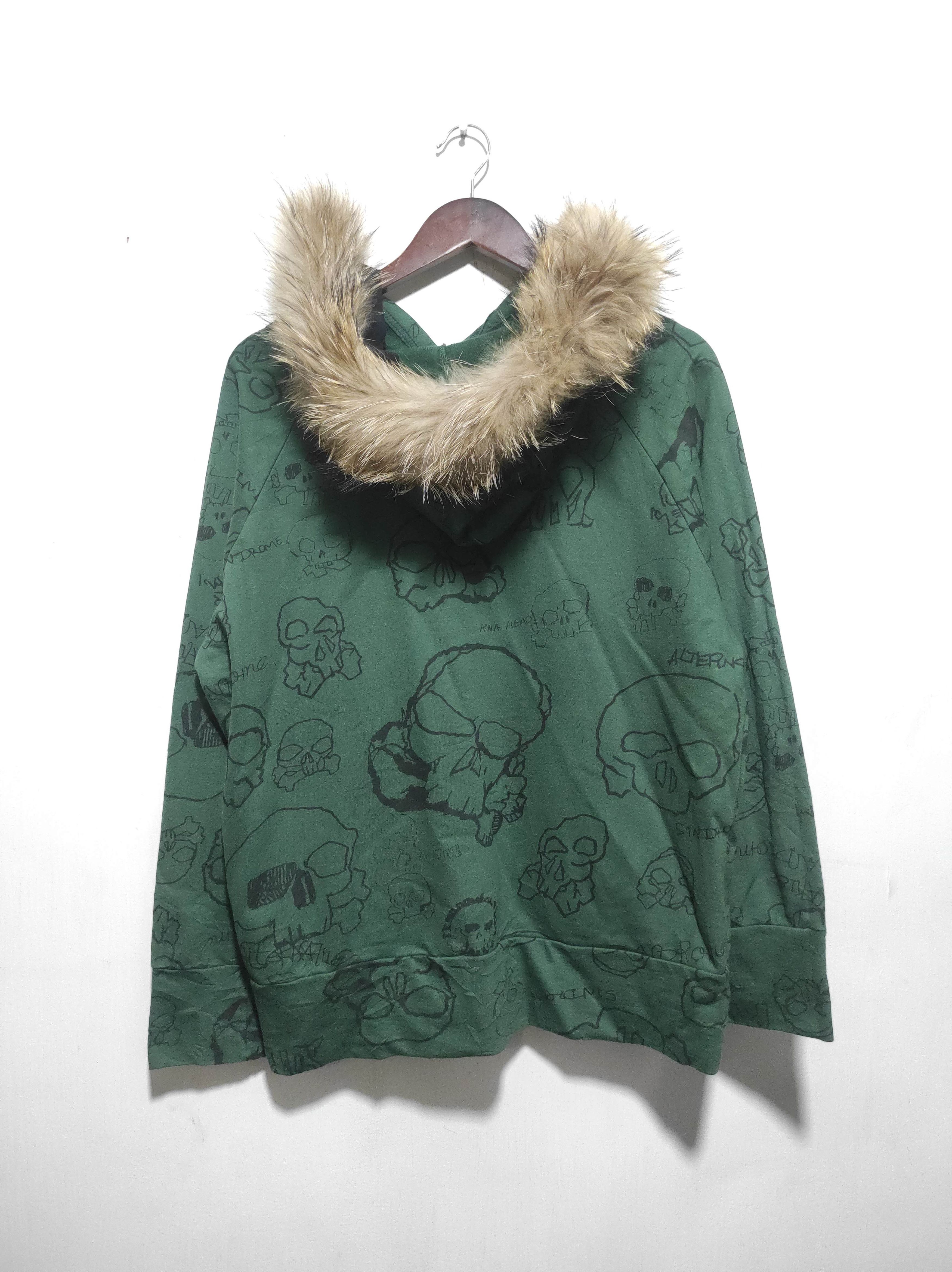 If Six Was Nine Skull Fur Hoodie ifsixwasnine lgb style Size US M / EU 48-50 / 2 - 10 Thumbnail