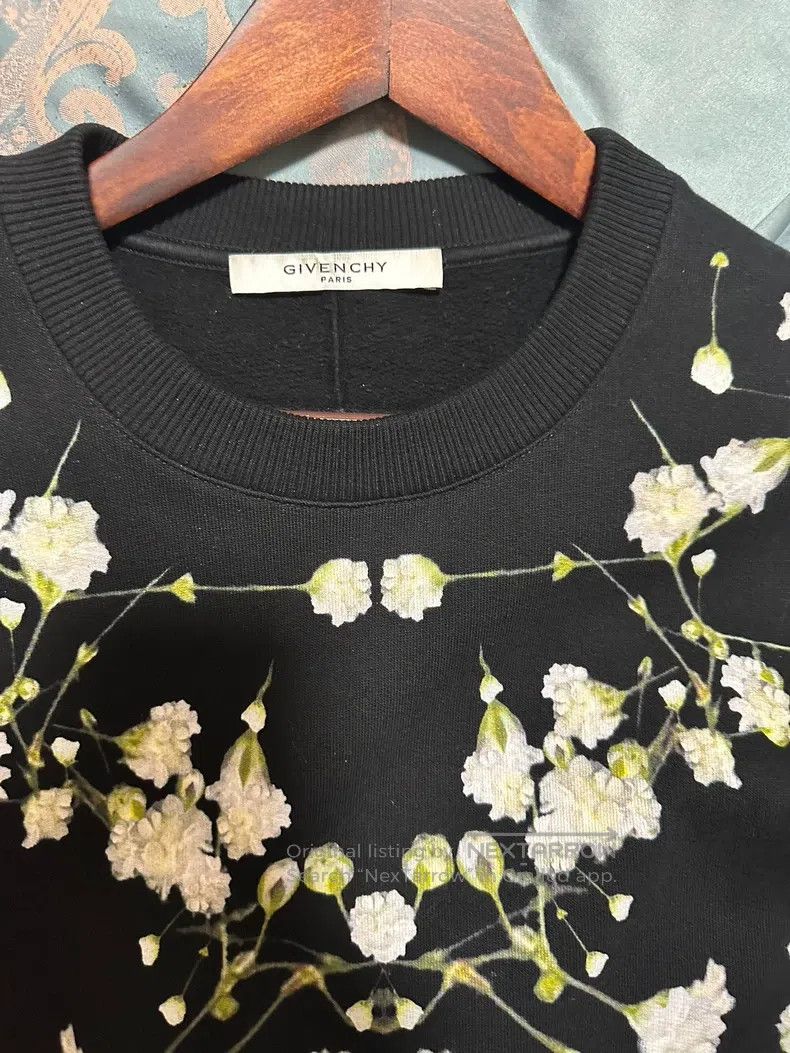 Givenchy Givenchy Jasmine Floral Starry Hoodie Size US L / EU 52-54 / 3 - 2 Thumbnail