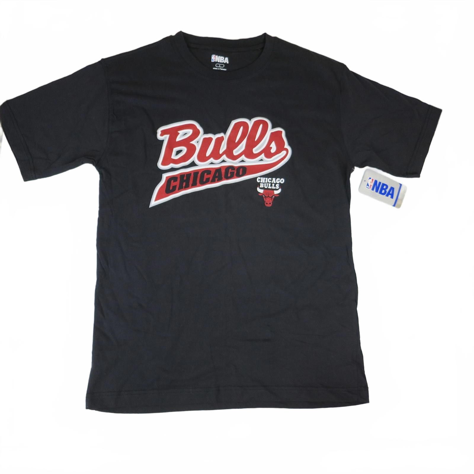 NBA Men's Large Chicago Bulls Black Graphic T-Shirt Size US L / EU 52-54 / 3 - 2 Thumbnail