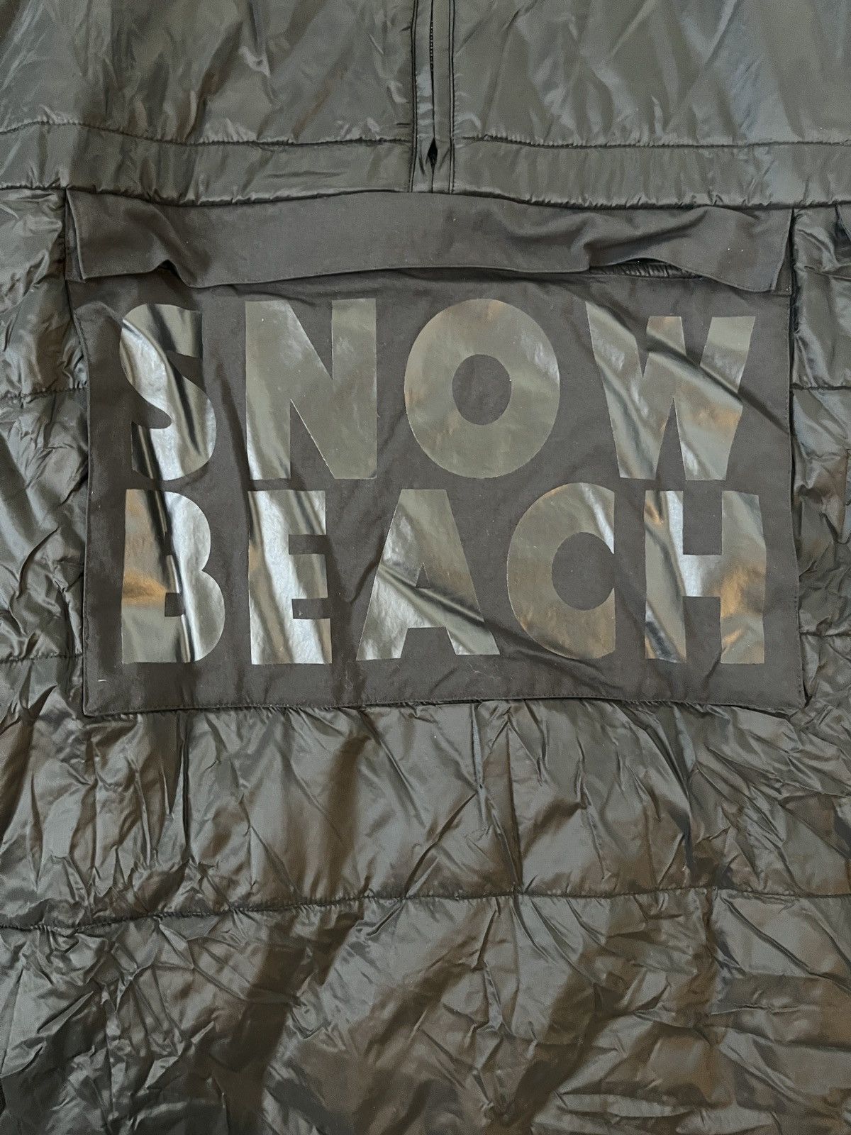 Polo Ralph Lauren Polo Ralph Lauren Black Snow Beach Poncho One Size Size US XXL / EU 58 / 5 - 2 Thumbnail