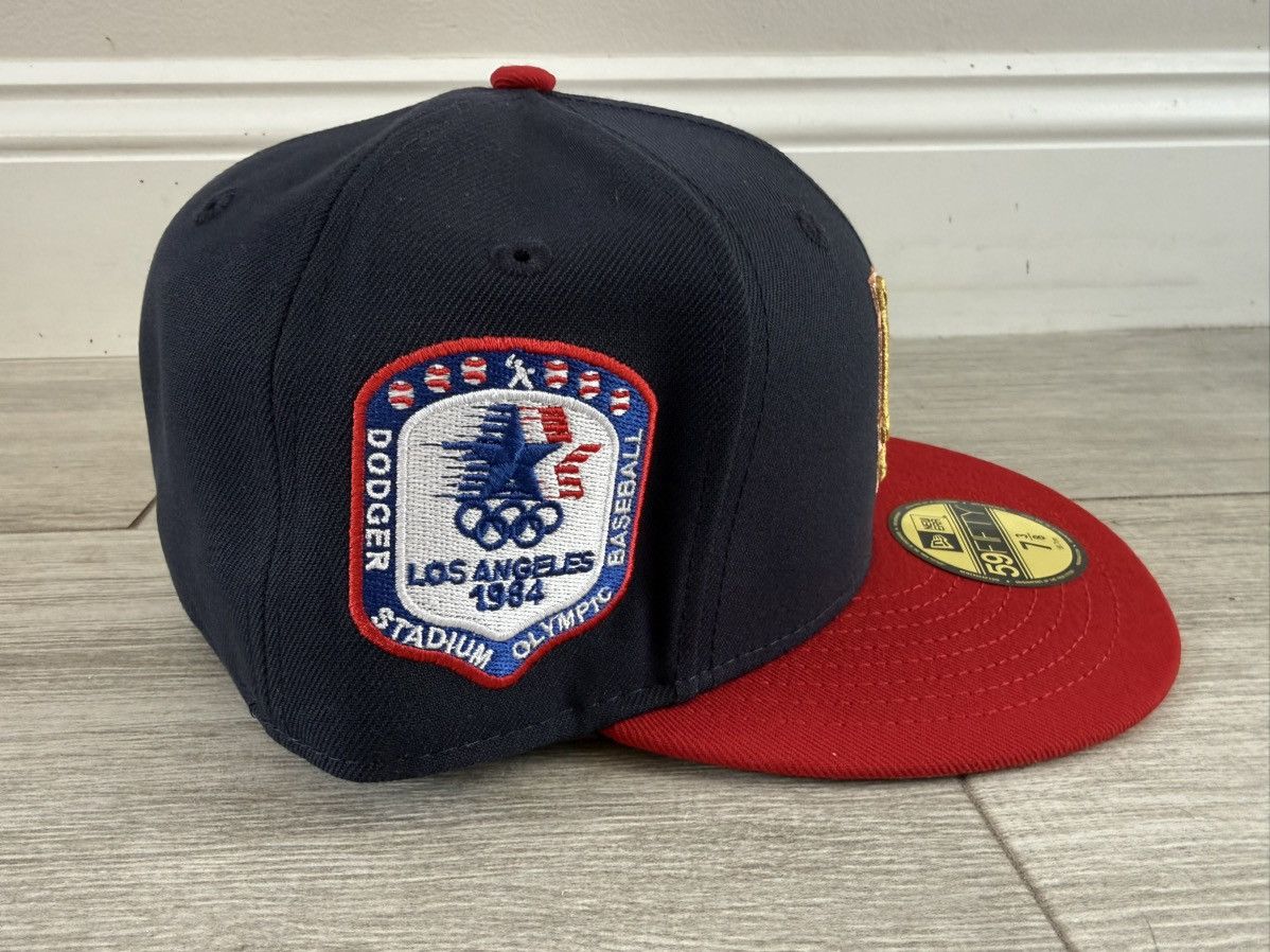 New Era LA Los Angeles Dodgers Hat Club New Era Olympic Fitted 7 3/8 Size ONE SIZE - 2 Thumbnail