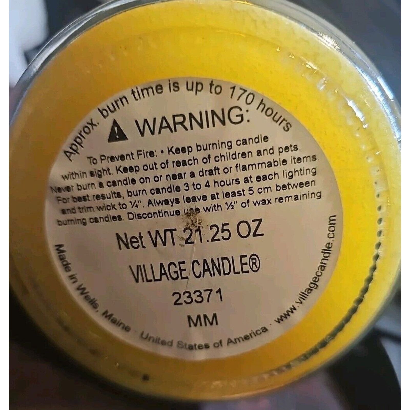 Other Village Candle Zesty Lemon 21.25 FL Oz Jar 2 Wick Candle Size ONE SIZE - 2 Thumbnail