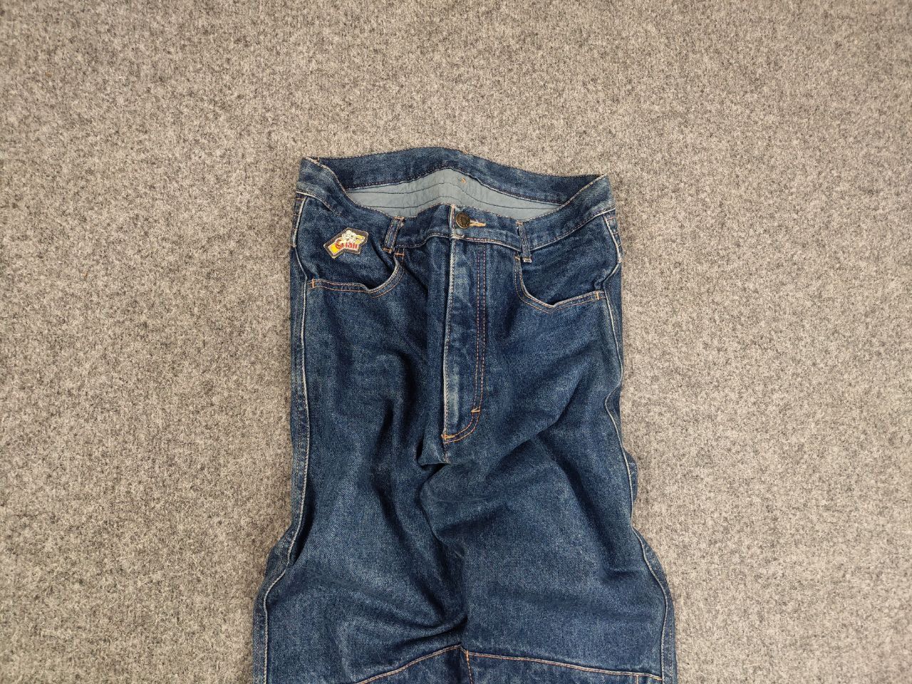 If Six Was Nine Rare Kanye West Akira VTG Giali motorcycle Denim Jeans Y2K Size US 32 / EU 48 - 4 Thumbnail