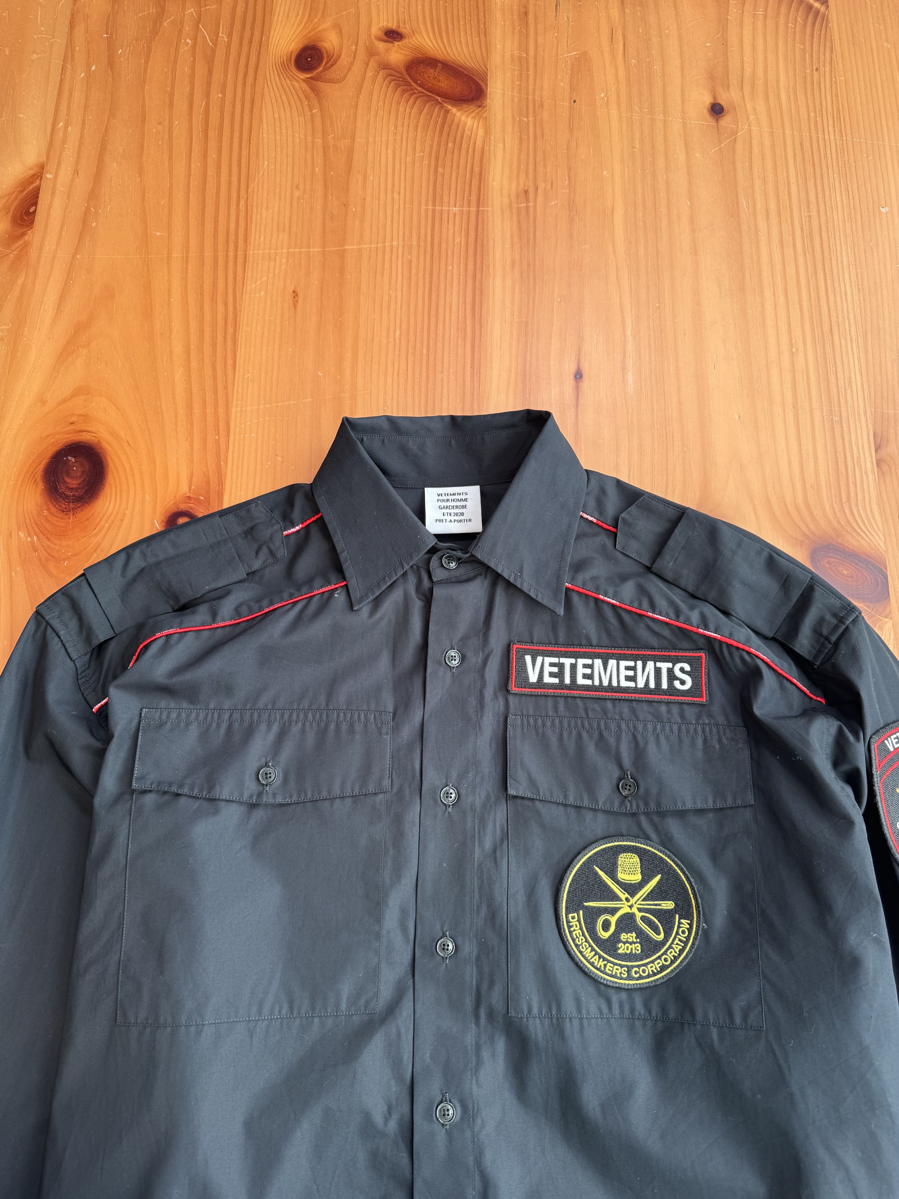 Vetements Vetements SS20 RUNWAY Dressmakers oversized shirt Size US S / EU 44-46 / 1 - 3 Thumbnail