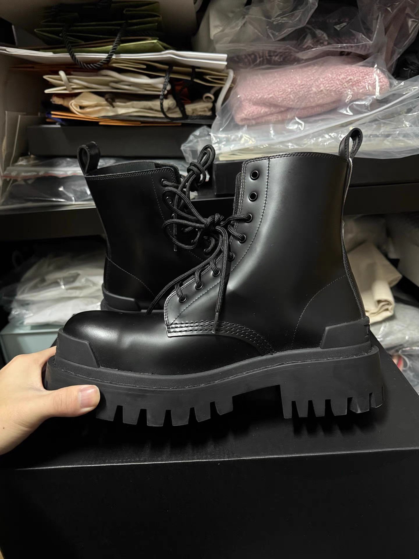 Balenciaga In Stock Balenciaga Tractor Boots K6 Size US 7 / IT 37 - 6 Thumbnail