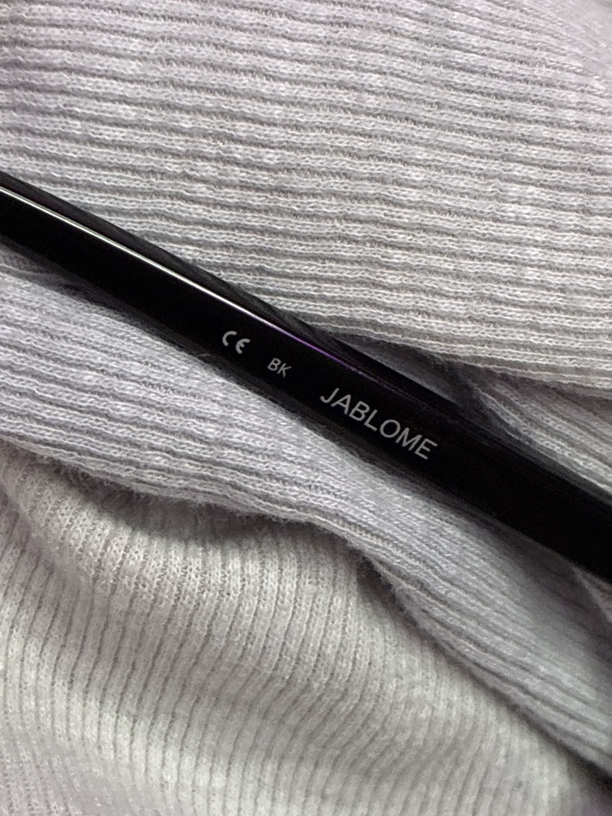 Chrome Hearts Chrome Hearts Jablome Square Eyeglasses Size ONE SIZE - 4 Thumbnail