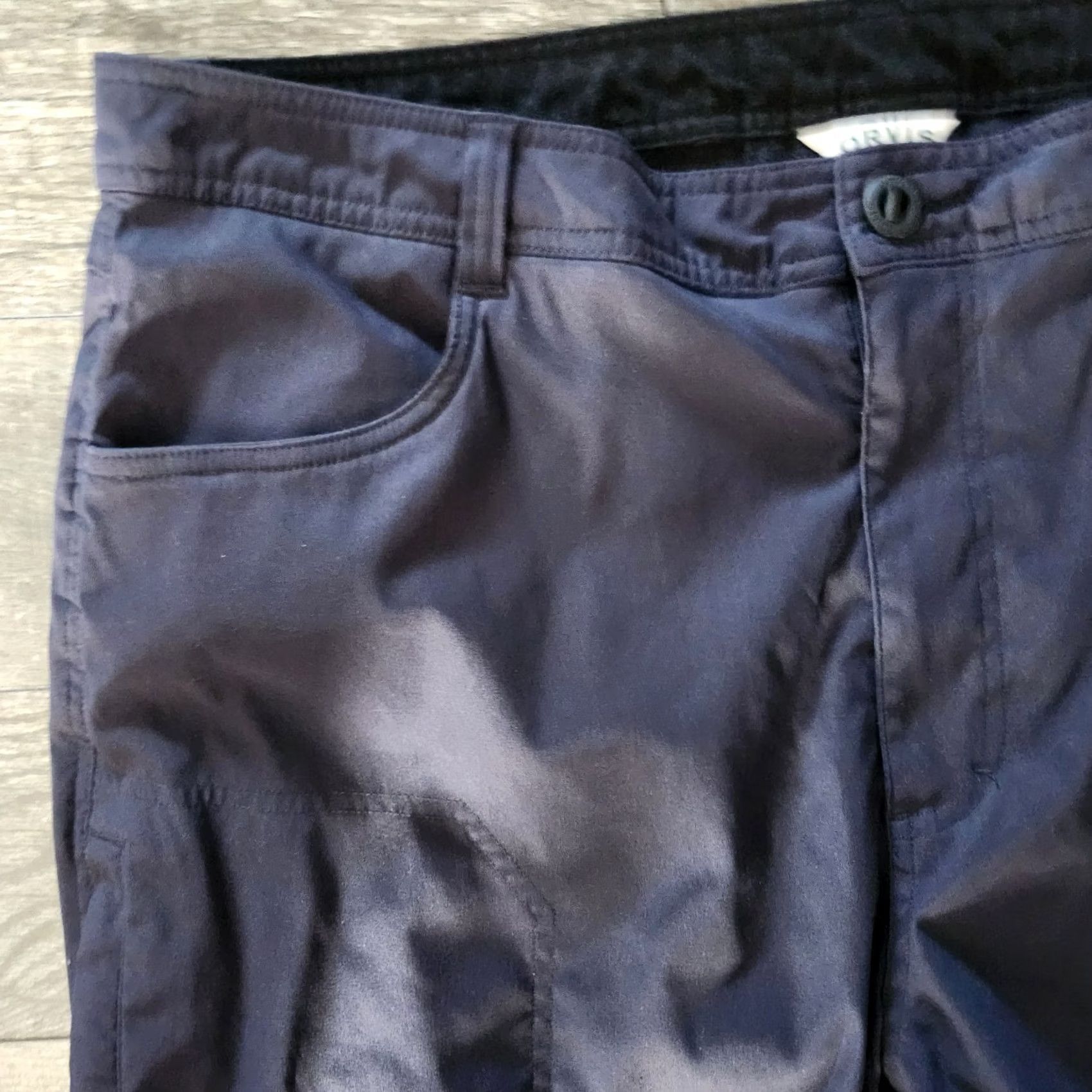 Orvis Orvis Pants Fleece Lined Mens 40x30 Insulated Tech Straight Stretch Navy Blue Size US 40 / EU 56 - 5 Thumbnail