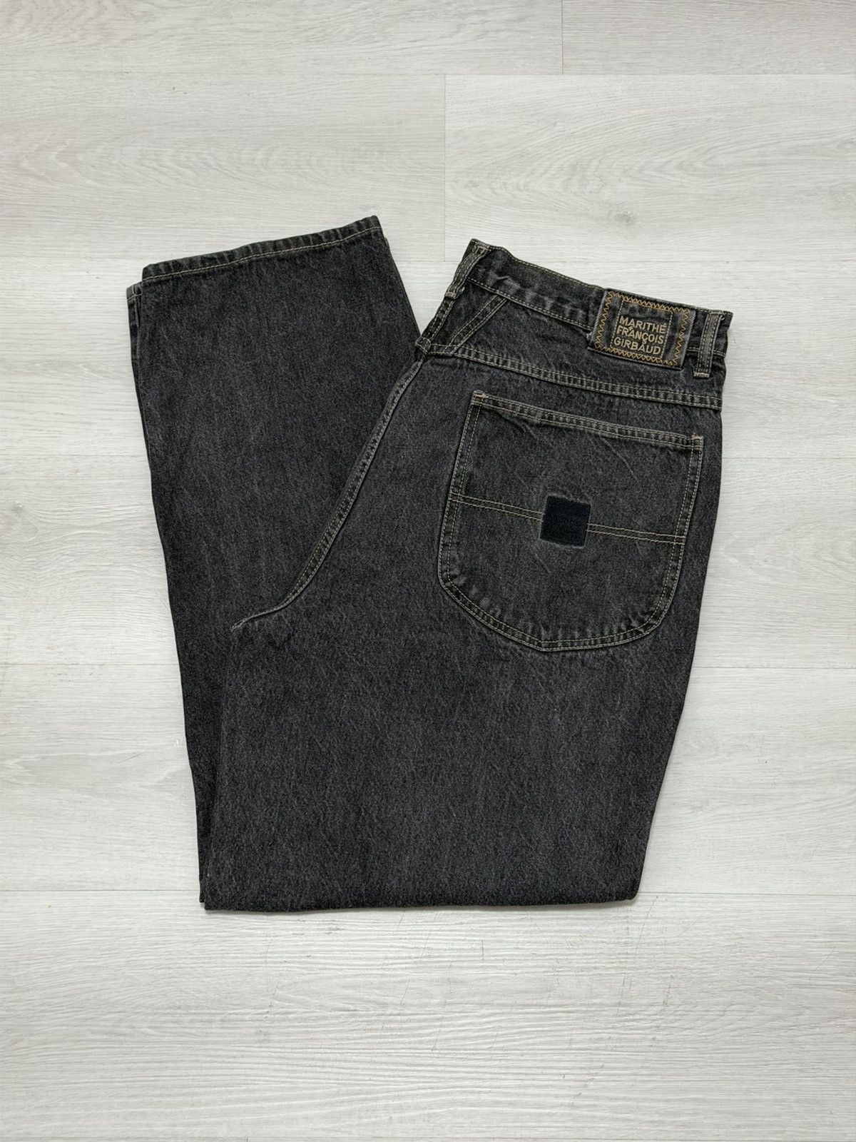Marithe + Francois Girbaud Vintage Y2K Marithe Francois Girbaud Baggy Jeans WideLeg 38M Size US 38 / EU 54 - 1 Thumbnail