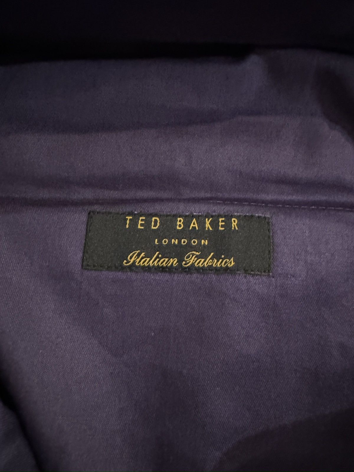 Ted Baker Ted Baker London Mohair Blend Navy Shawl Lapel Tuxedo 40S Size 40S - 21 Thumbnail