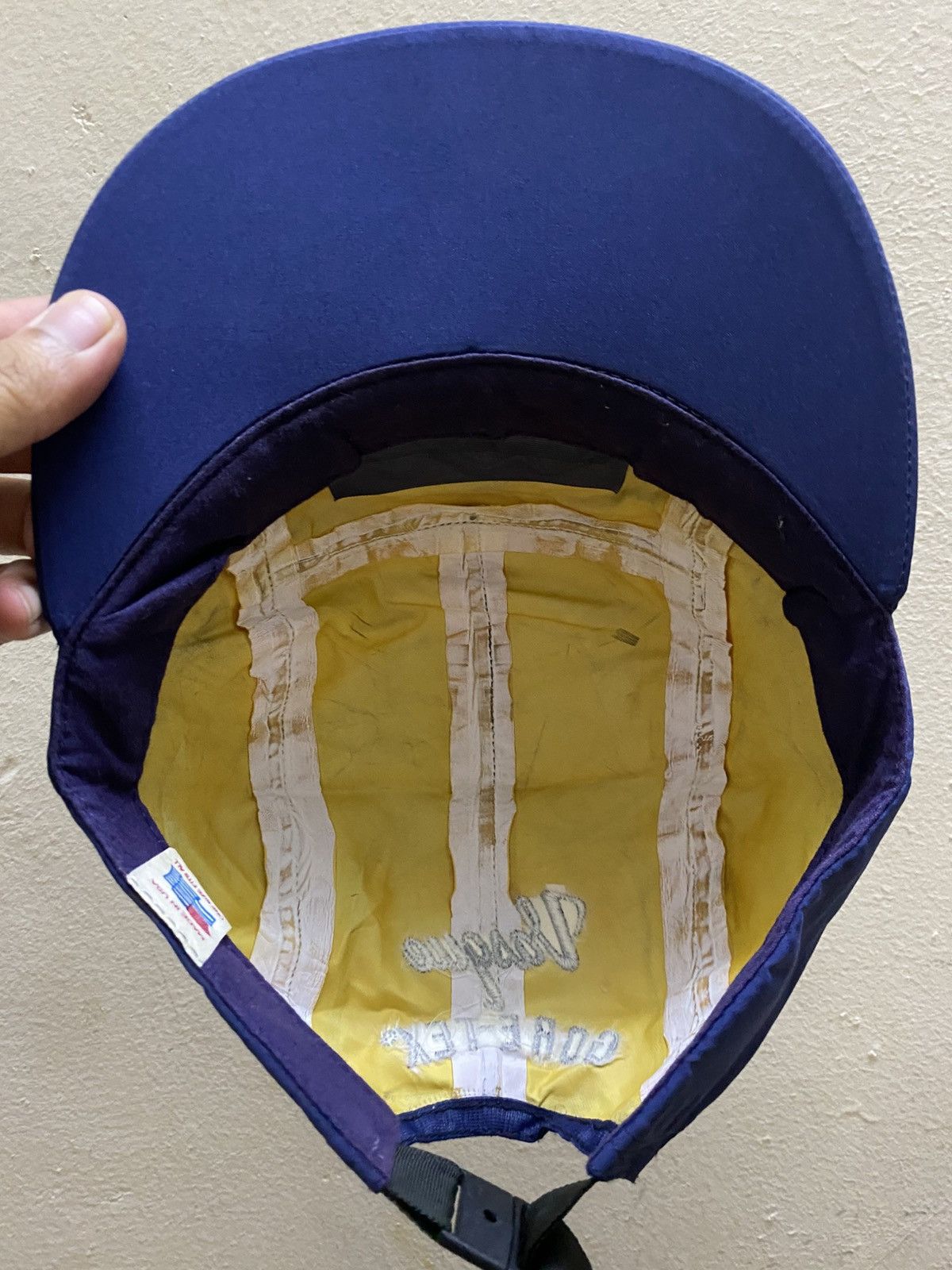 Goretex × Rei Vintage USA REI x Vasque Gore Tex Navy 5 Panel Hat Size ONE SIZE - 4 Thumbnail