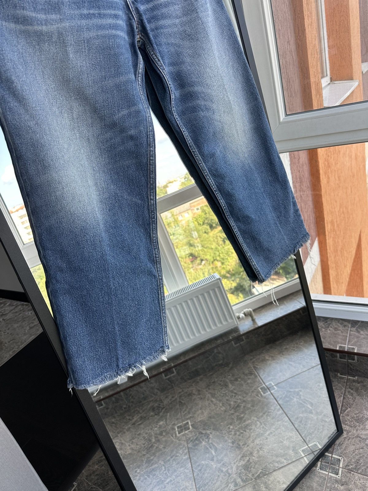 Haikure Haikure Betty Mid Blue Baggy Women’s Japanese Jeans US 8 Size 30" / US 8 / IT 44 - 5 Thumbnail