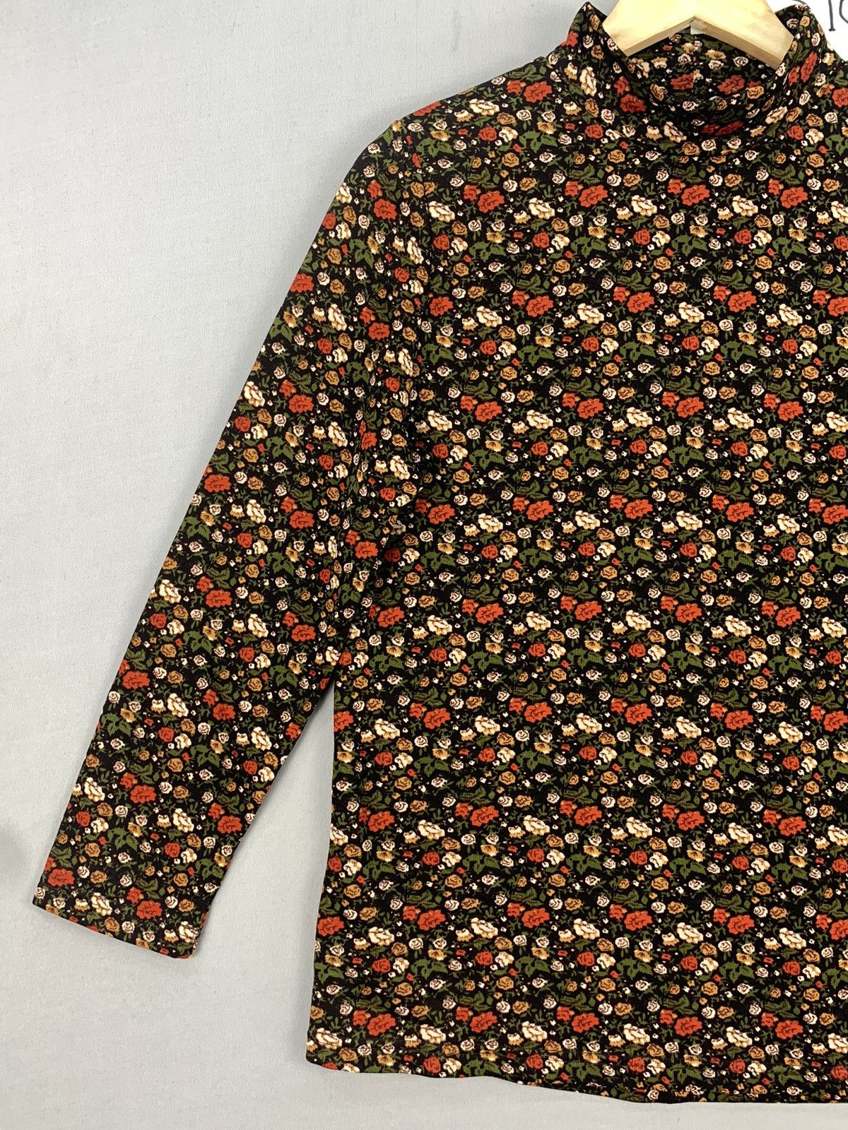Japanese Brand × Other × Vintage Vintage Y2K Pursuit De Ideal Floral Red Blouse Size S / US 4 / IT 40 - 5 Thumbnail