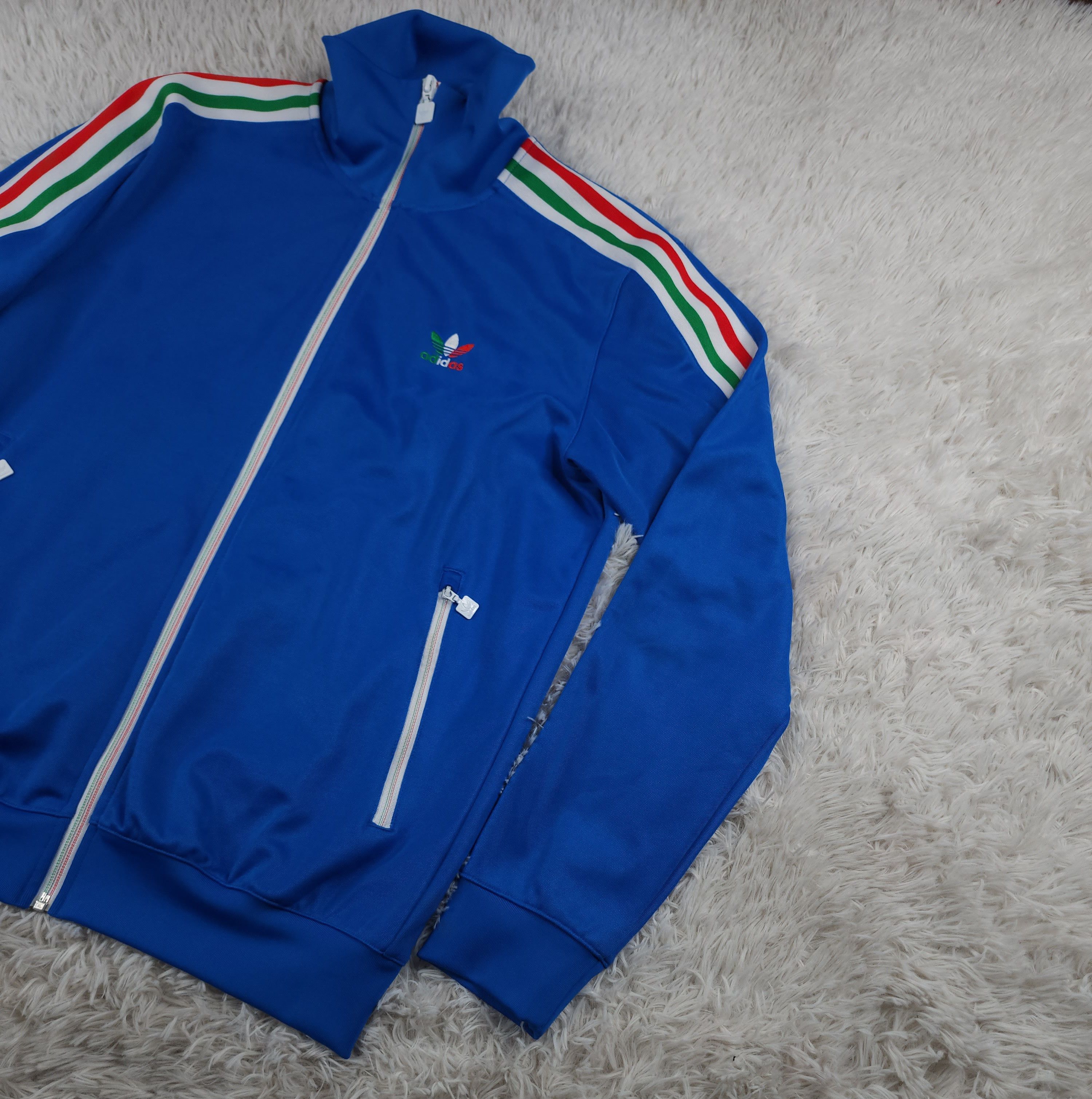 Adidas Adidas Beckenbauer Italy nations full zip track jacket Size US M / EU 48-50 / 2 - 2 Thumbnail