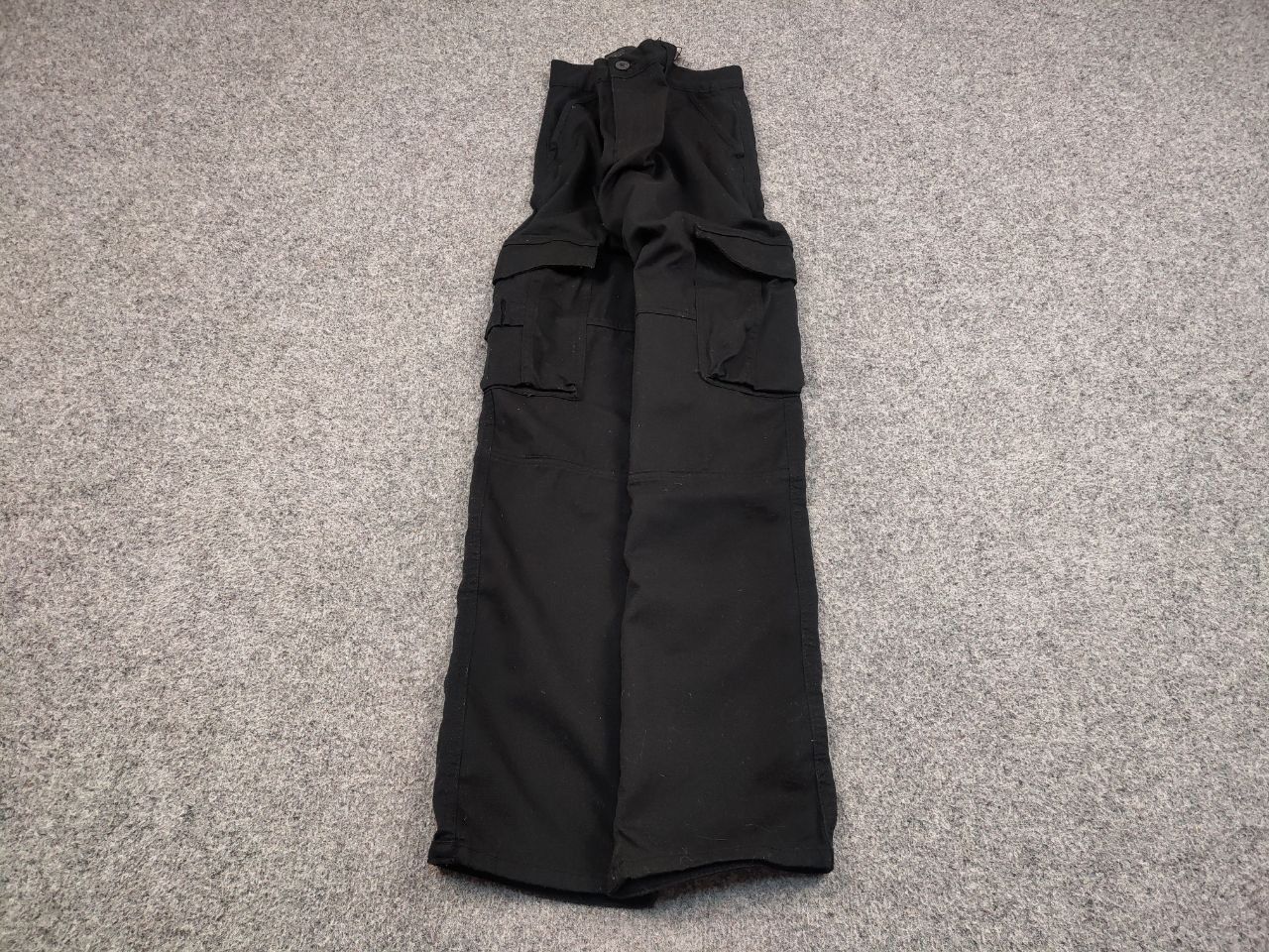 Japanese Brand Vintage Japanese Style black cargo workwear Pants Y2K Size US 34 / EU 50 - 2 Thumbnail
