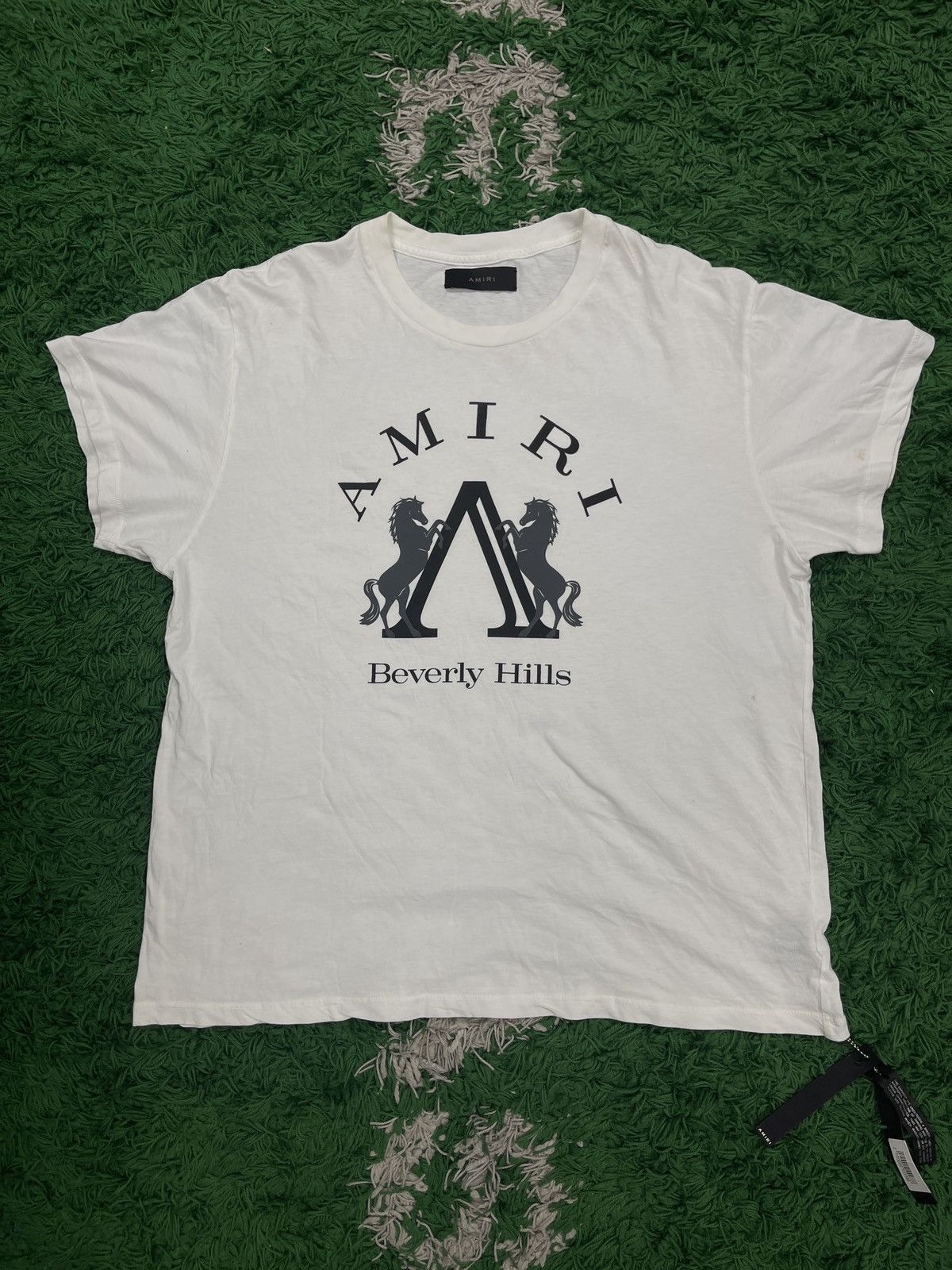 image of Amiri Beverly Hills Tee in White, Men's (Size XL)