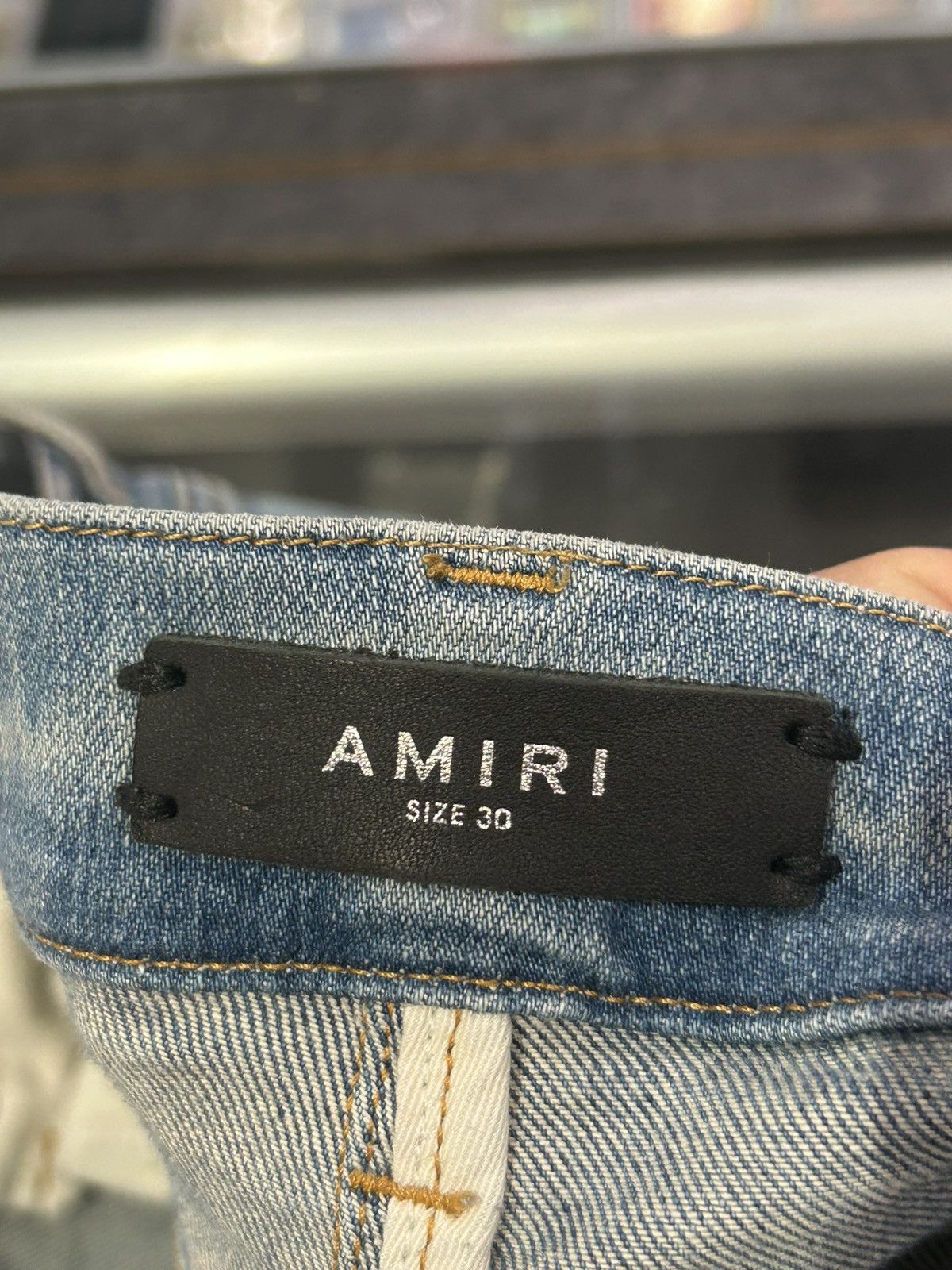 Amiri Amiri vintage bandana artpatch jeans orange Size US 30 / EU 46 - 6 Thumbnail