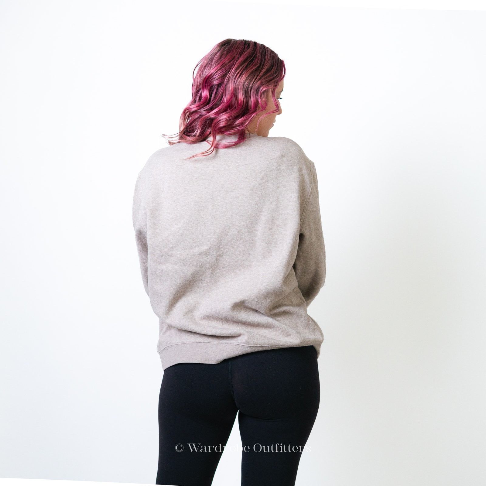 H&M H&M Tan Pullover Sweatshirt Size L / US 10 / IT 46 - 3 Thumbnail