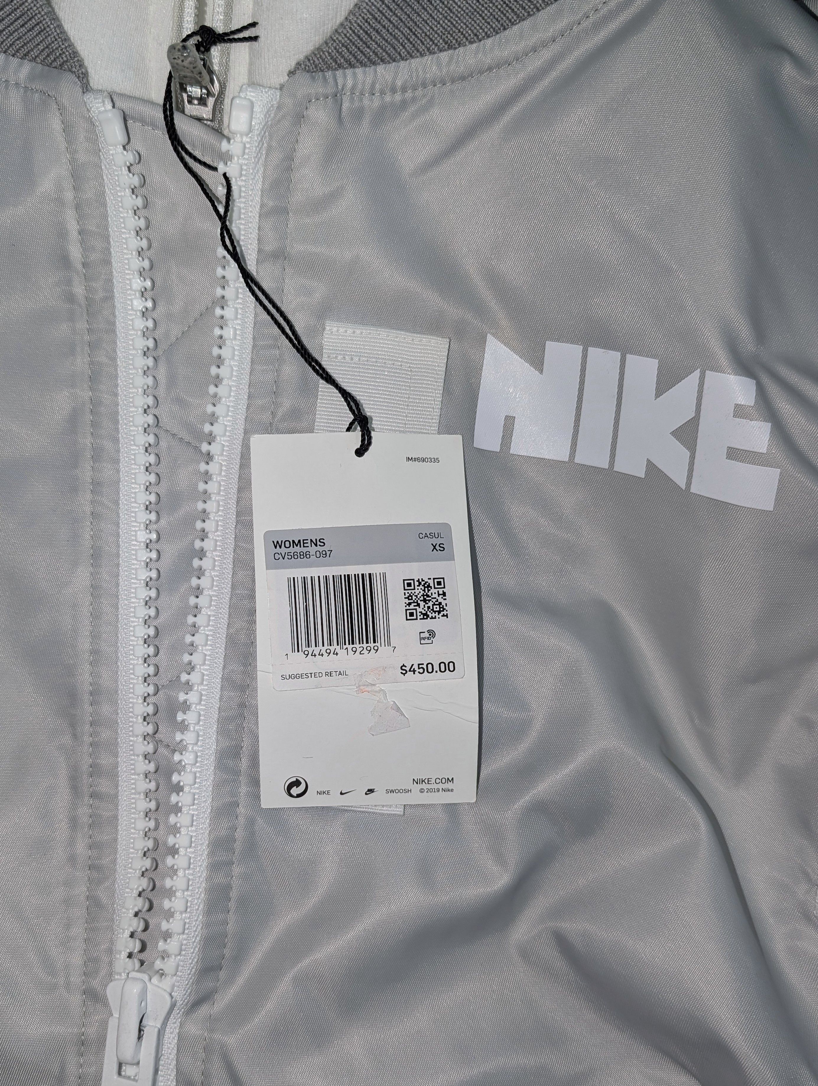 Nike × Sacai Nike x Sacai Double Layer hooded bomber jacket - SIZE XS Size XS / US 0-2 / IT 36-38 - 3 Thumbnail
