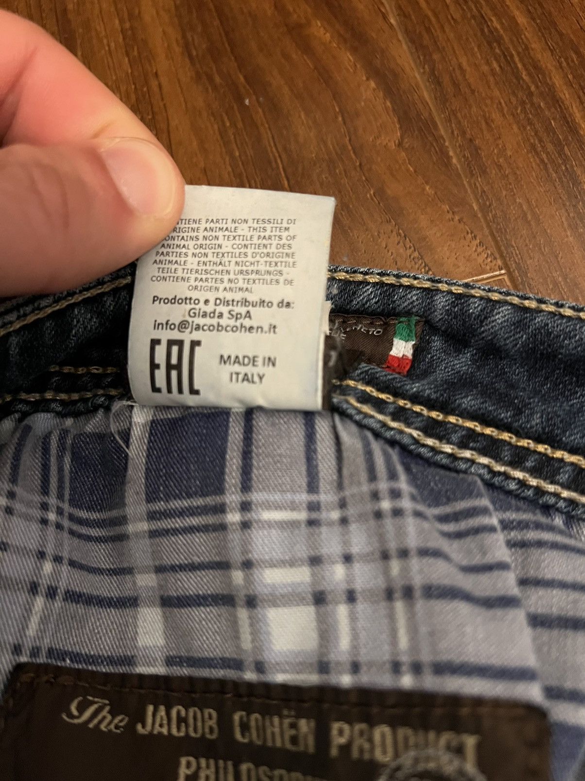 Jacob Cohen Jacob Cohen Luxury J622 QS Comfort Jeans Size US 38 / EU 54 - 14 Thumbnail