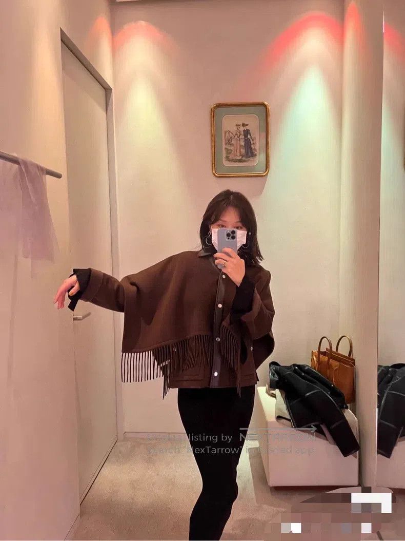 Hermes Hermes Brown poncho Size XS / US 0-2 / IT 36-38 - 6 Thumbnail