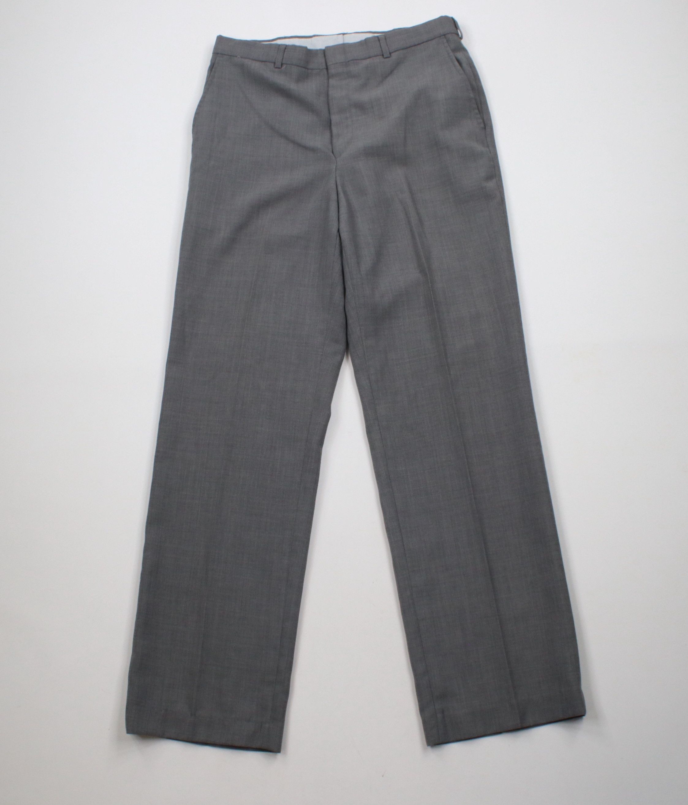 Vintage Vintage 90s Streetwear Flared Wide Leg Chino Pants Gray USA Size US 30 / EU 46 - 1 Thumbnail