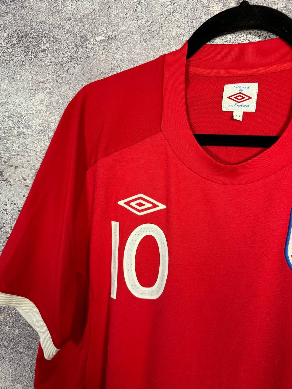 Umbro × Vintage ROONEY England National Team 2010 Umbro Soccer Jersey Size US L / EU 52-54 / 3 - 11 Thumbnail