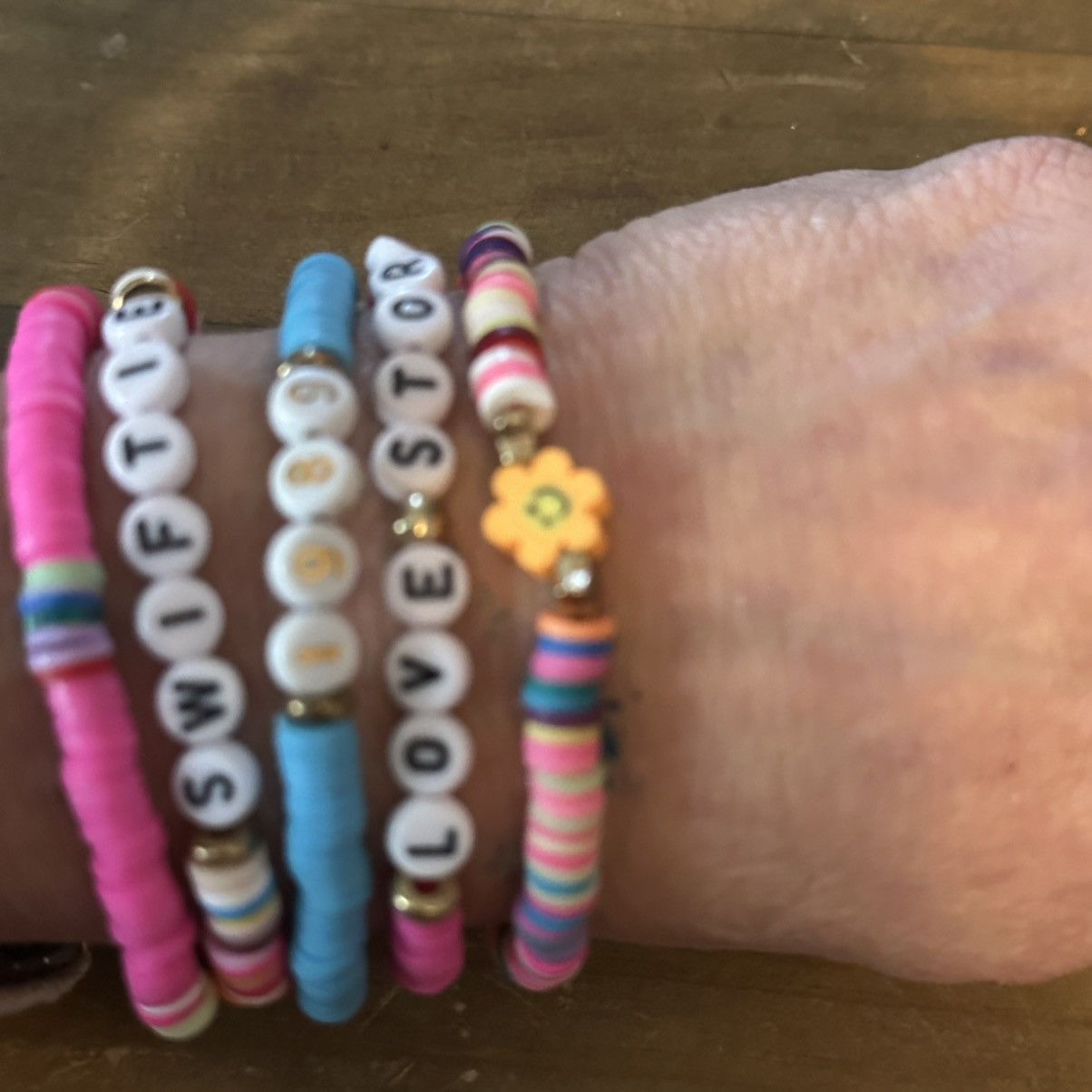 Other Taylor Swift “Swifty” friendship stretch bracelets Size ONE SIZE - 3 Thumbnail