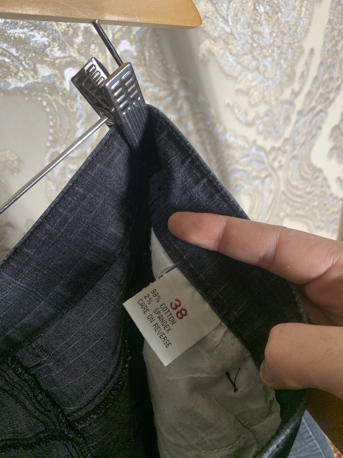 Emporio Armani VINTAGE EMPORIO ARMANI DENIM JEANS ITALIAN DESIGNER Y2K 90s Size US 38 / EU 54 - 5 Thumbnail