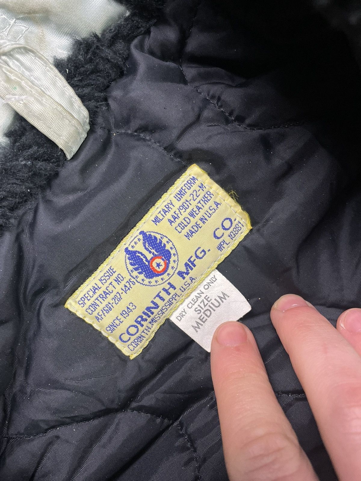Vintage CORINTH MFG Vintage 80s Specia Issue AAF /901 Bomber Jacket Size US M / EU 48-50 / 2 - 11 Thumbnail
