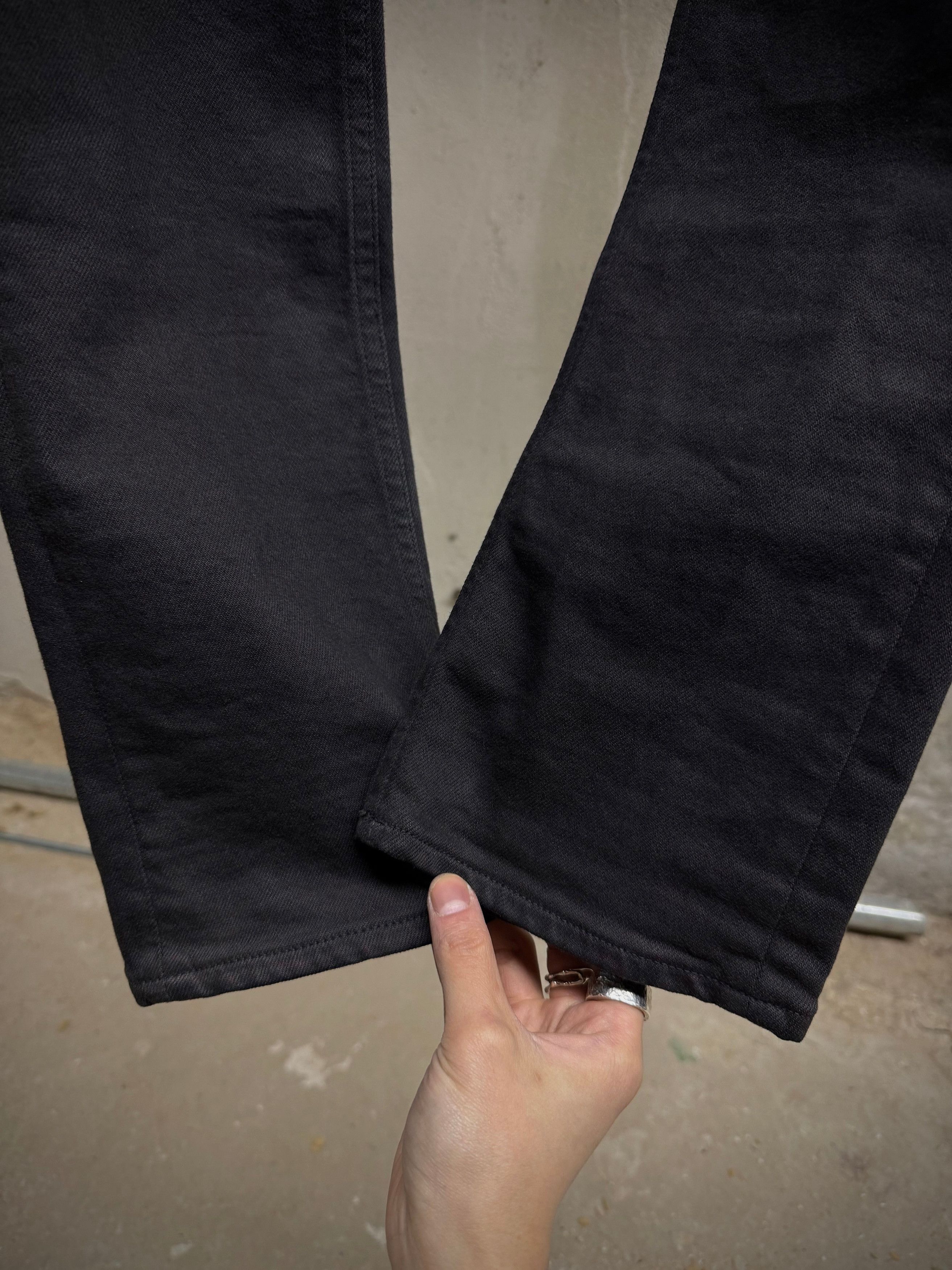 Backlash Lizard Leather Patch 5 Pocket Skinny Denim