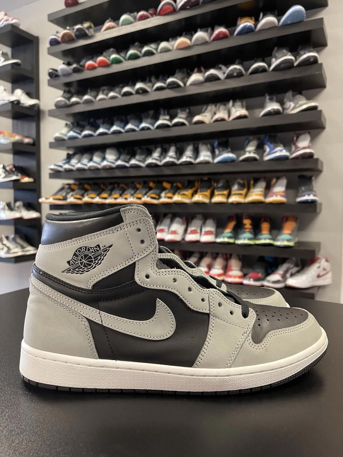 Jordan Brand Size 12 - Nike Air Jordan 1 Retro High Shadow 2.0 555088-035 Size US 12 / EU 45 - 3 Thumbnail