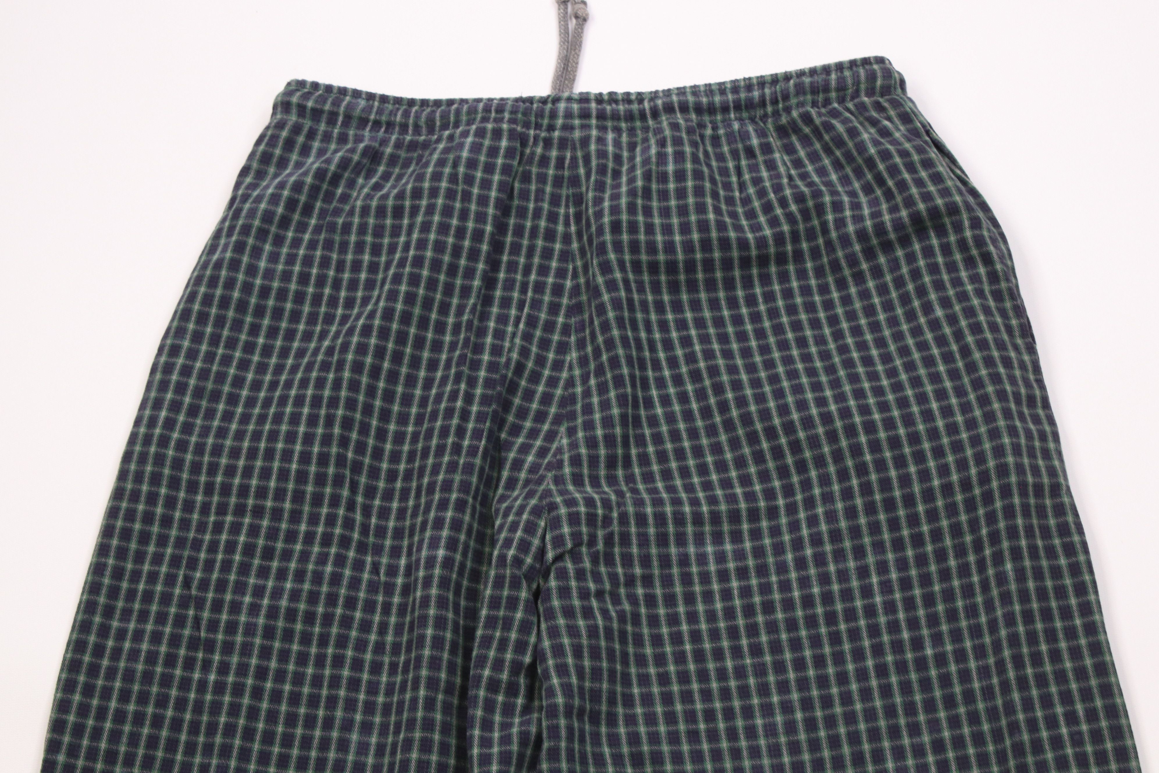 J.Crew Vintage 90s J Crew Oarsman Wide Leg Flannel Pajamas Pants Size US 36 / EU 52 - 11 Thumbnail
