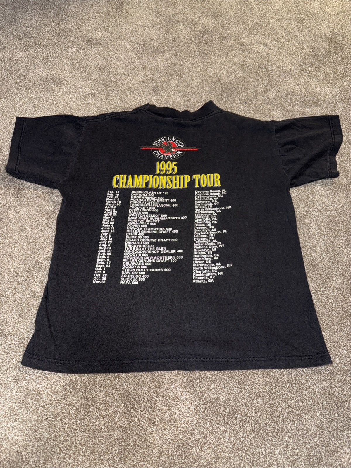 NASCAR 1995 Vintage Dale Earnhardt NASCAR Vintage Tee Size Medium Size US M / EU 48-50 / 2 - 8 Thumbnail