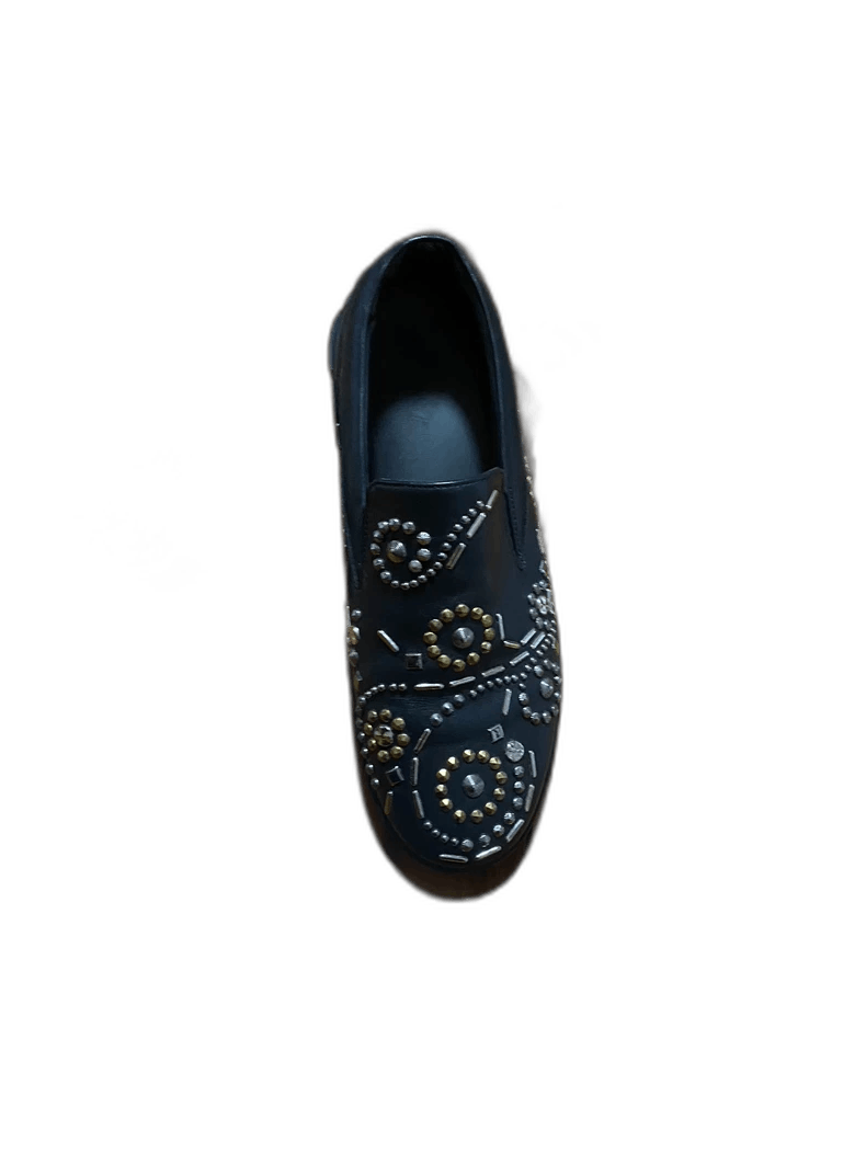 Versace Versace Men's Casual Dress Shoes with Embellishments Size US 10 / EU 43 - 1 Thumbnail