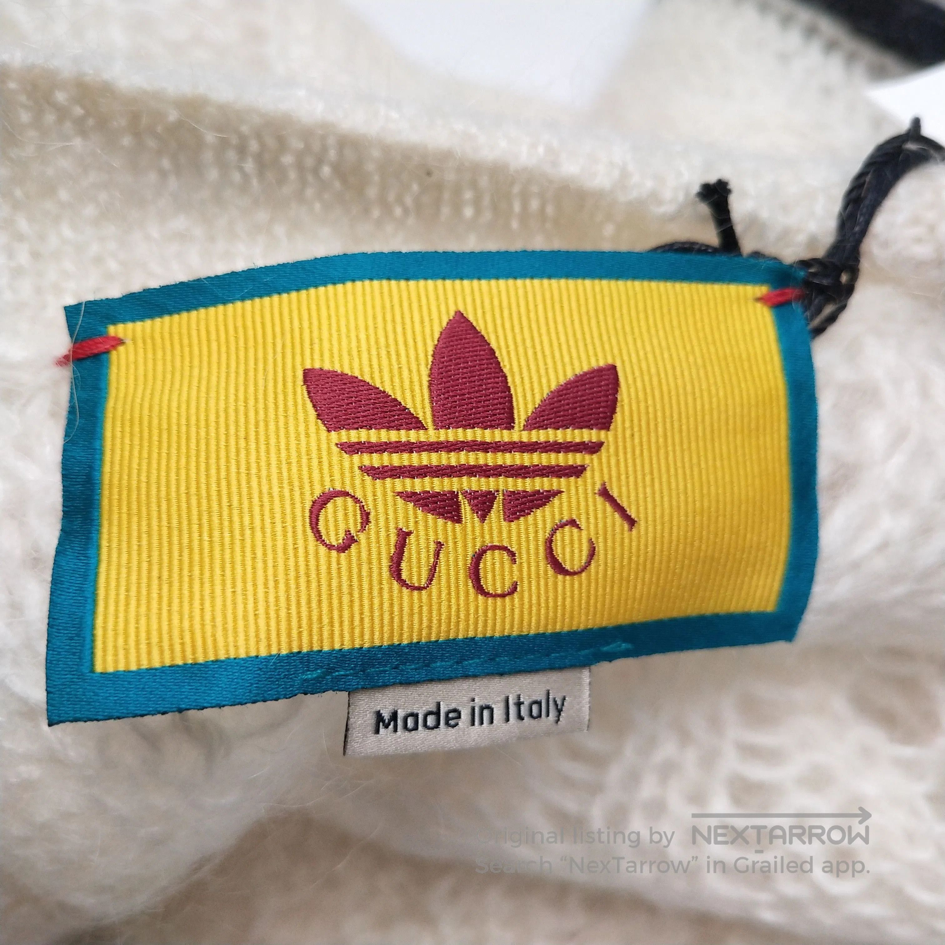 Gucci Gucci x adidas Mohair Wool Blend Cardigan M. Size M / US 6-8 / IT 42-44 - 5 Thumbnail